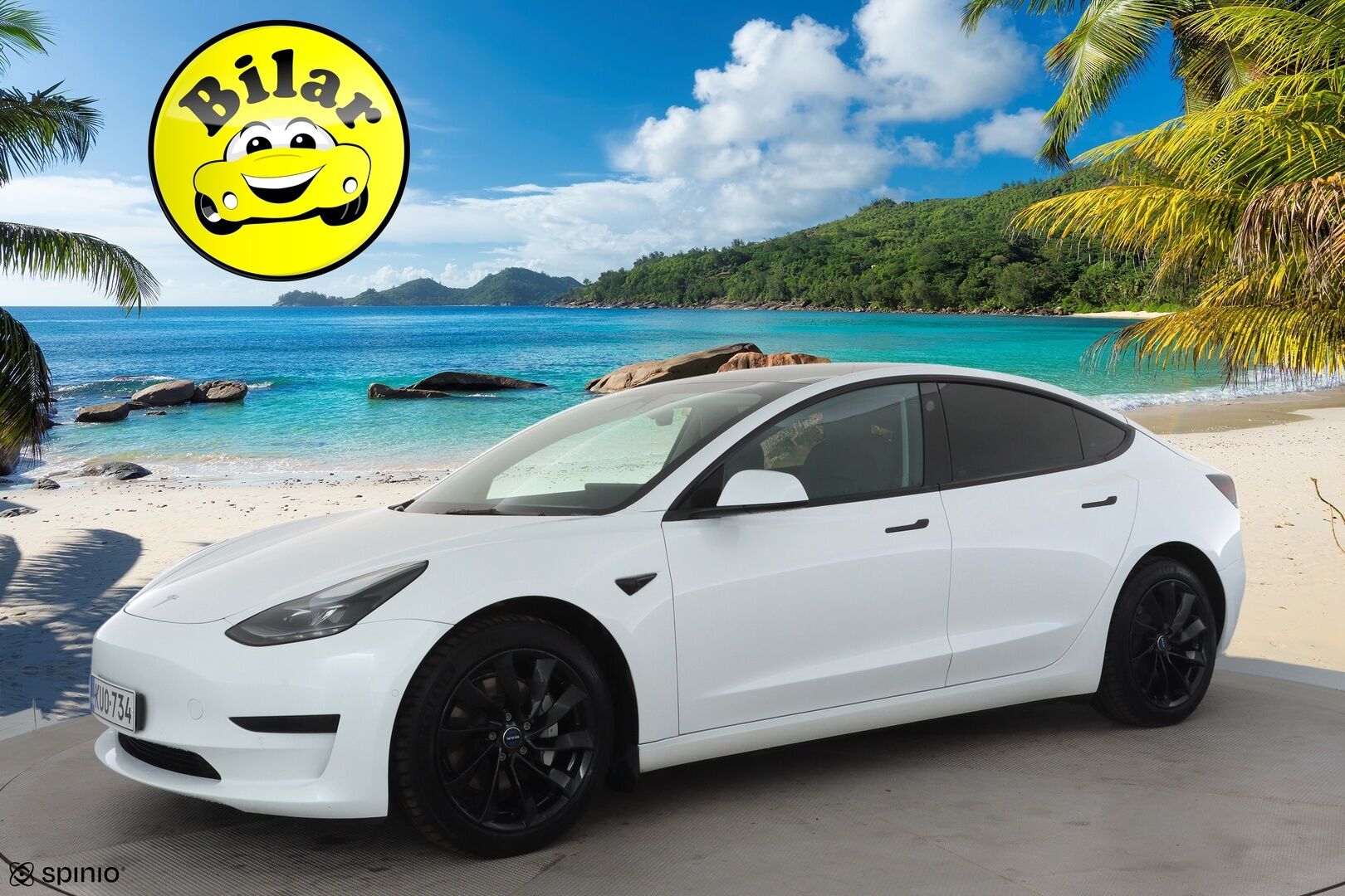 Tesla Model 3 2022 Standard Range Plus - | ILP | Lasikatto | ACC | Matrix-LED | P.Kamera | Muistipenkki | Premium Speakers | Navi | Kaistavahti | Keyless | Premium Connectivity | Kahdet renkaat | 2x Latauskaapelit |