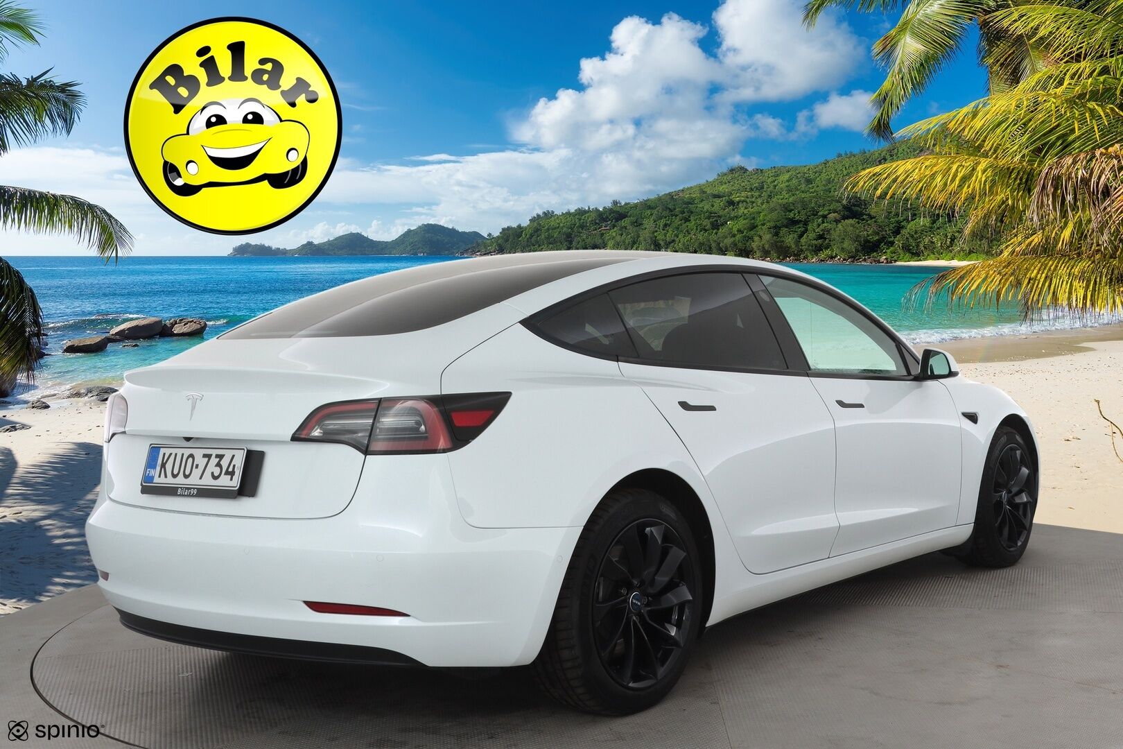 Tesla Model 3 2022 Standard Range Plus - | ILP | Lasikatto | ACC | Matrix-LED | P.Kamera | Muistipenkki | Premium Speakers | Navi | Kaistavahti | Keyless | Premium Connectivity | Kahdet renkaat | 2x Latauskaapelit |