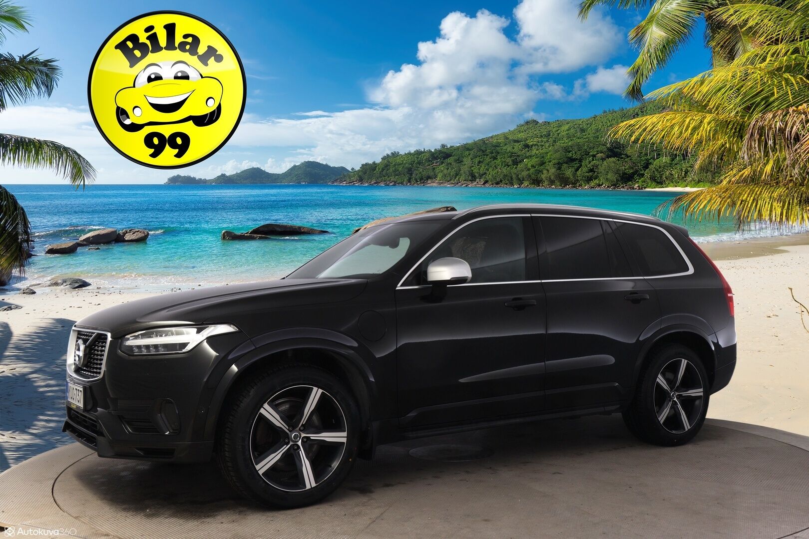 Volvo XC90 2016 T8 Twin Engine AWD R-Desing aut 7.P - 3,99 % KORKOTARJOUS TÄHÄN AUTOON - 31.5. ASTI! - SOH 84% / LED / HUD / ACC / Webasto / Koukku / P-kamera / Panorama 