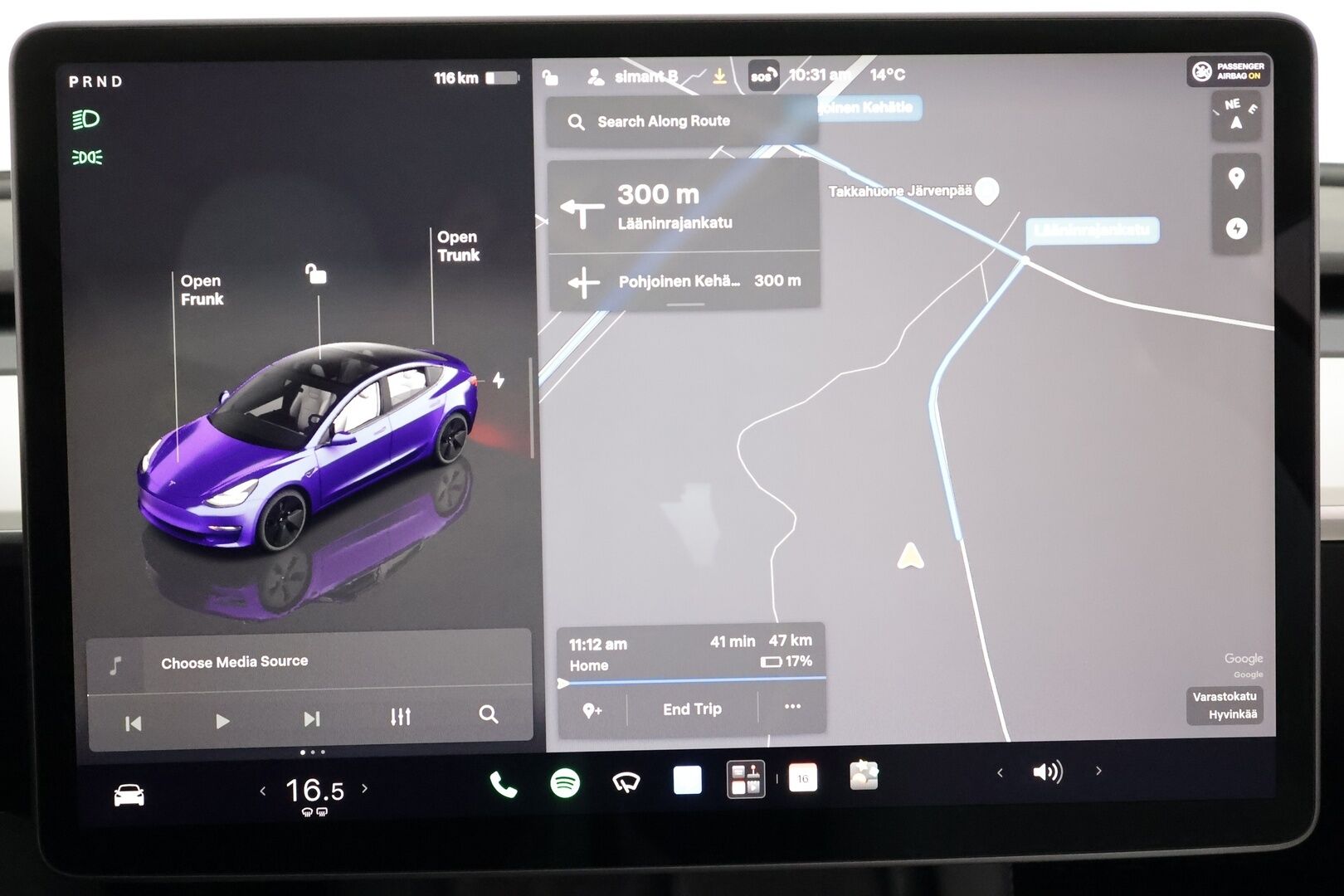 Tesla Model 3 2023 Standard Range Plus - | ACC | ILP | Ryzen | Lasikatto | Valkoiset nahat | Matrix-LED | Muistipenkki | P.kamera | Autosteer | Lämm. ratti | Sähk. takaluukku | 
