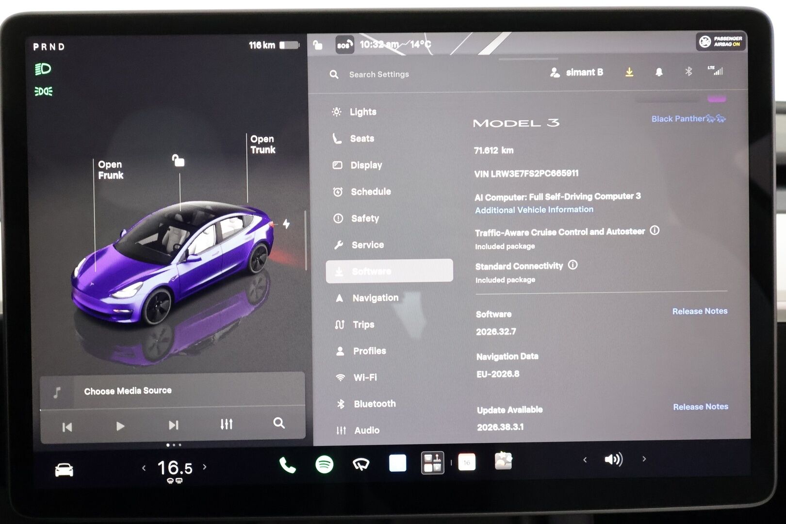 Tesla Model 3 2023 Standard Range Plus - | ACC | ILP | Ryzen | Lasikatto | Valkoiset nahat | Matrix-LED | Muistipenkki | P.kamera | Autosteer | Lämm. ratti | Sähk. takaluukku | 