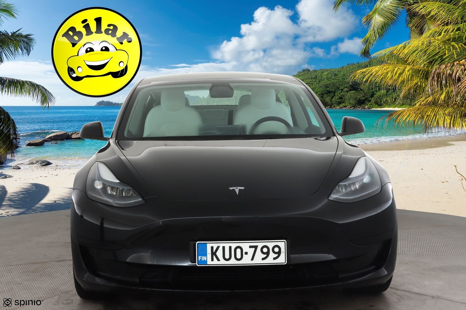 Tesla Model 3 2023 Standard Range Plus - | ACC | ILP | Ryzen | Lasikatto | Valkoiset nahat | Matrix-LED | Muistipenkki | P.kamera | Autosteer | Lämm. ratti | Sähk. takaluukku | 