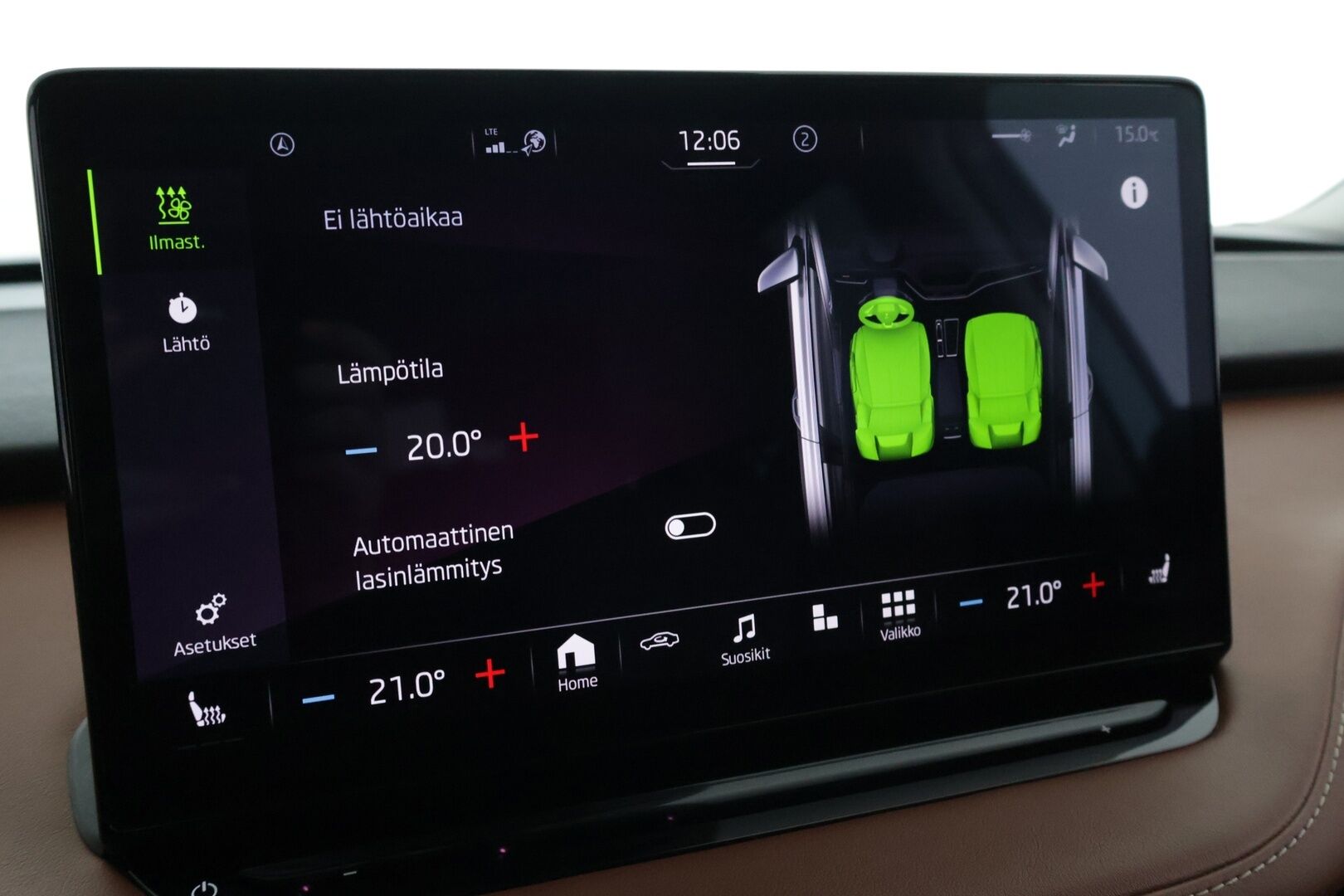 Skoda Enyaq 2022 80 iV - | ecoSuite nahkasisusta | Canton | Matrix LED | Lämpöpumppu | Koukku | ACC | BLIS | Muistipenkki | P.kamera | Keyless | 21" |
