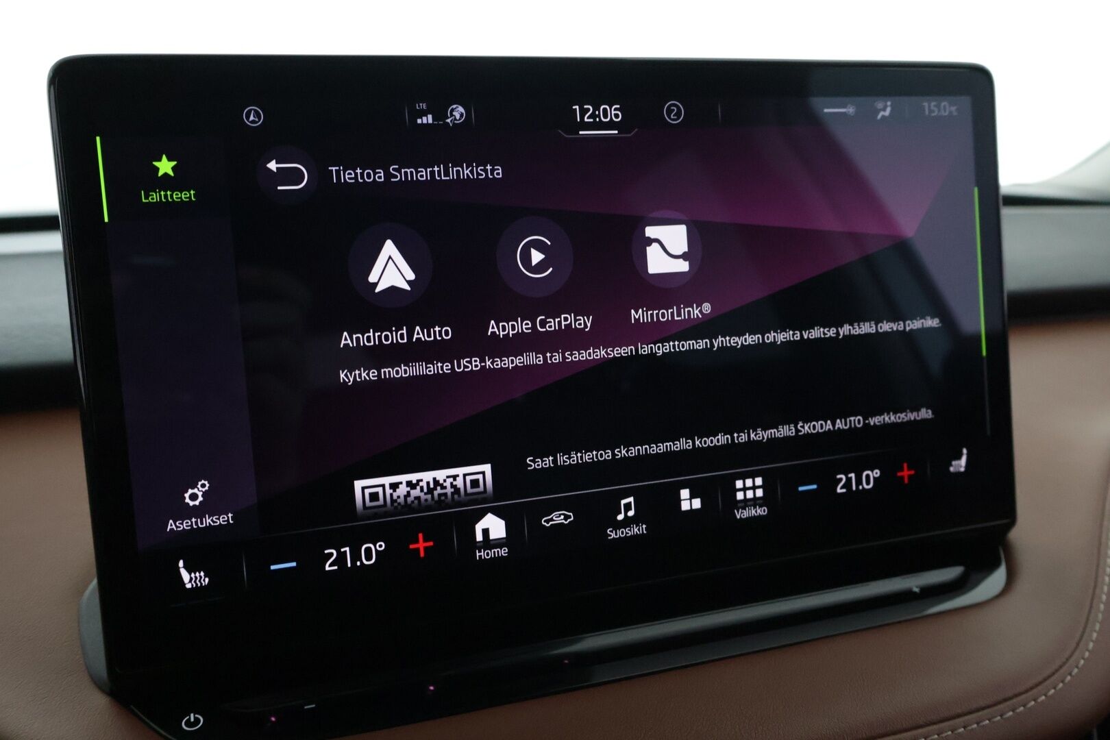 Skoda Enyaq 2022 80 iV - | ecoSuite nahkasisusta | Canton | Matrix LED | Lämpöpumppu | Koukku | ACC | BLIS | Muistipenkki | P.kamera | Keyless | 21" |