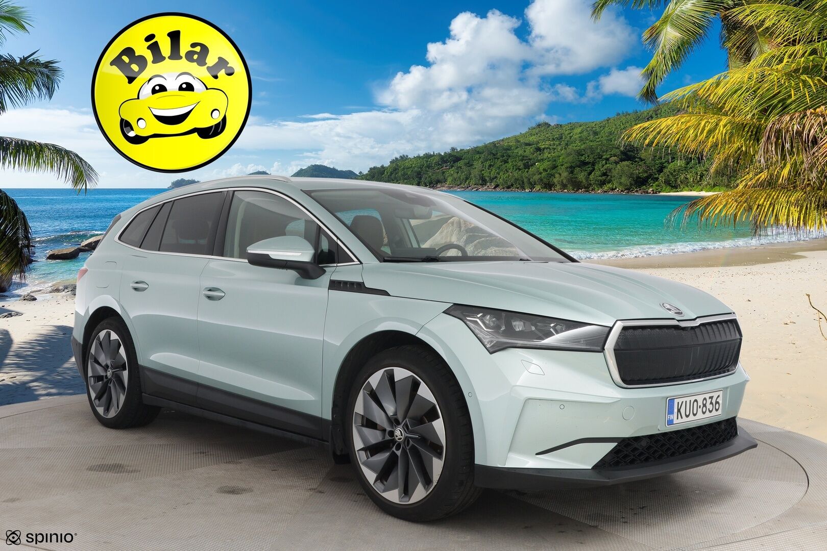 Skoda Enyaq 2022 80 iV - | ecoSuite nahkasisusta | Canton | Matrix LED | Lämpöpumppu | Koukku | ACC | BLIS | Muistipenkki | P.kamera | Keyless | 21" |
