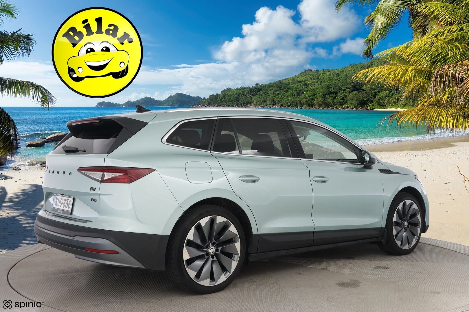 Skoda Enyaq 2022 80 iV - | ecoSuite nahkasisusta | Canton | Matrix LED | Lämpöpumppu | Koukku | ACC | BLIS | Muistipenkki | P.kamera | Keyless | 21" |