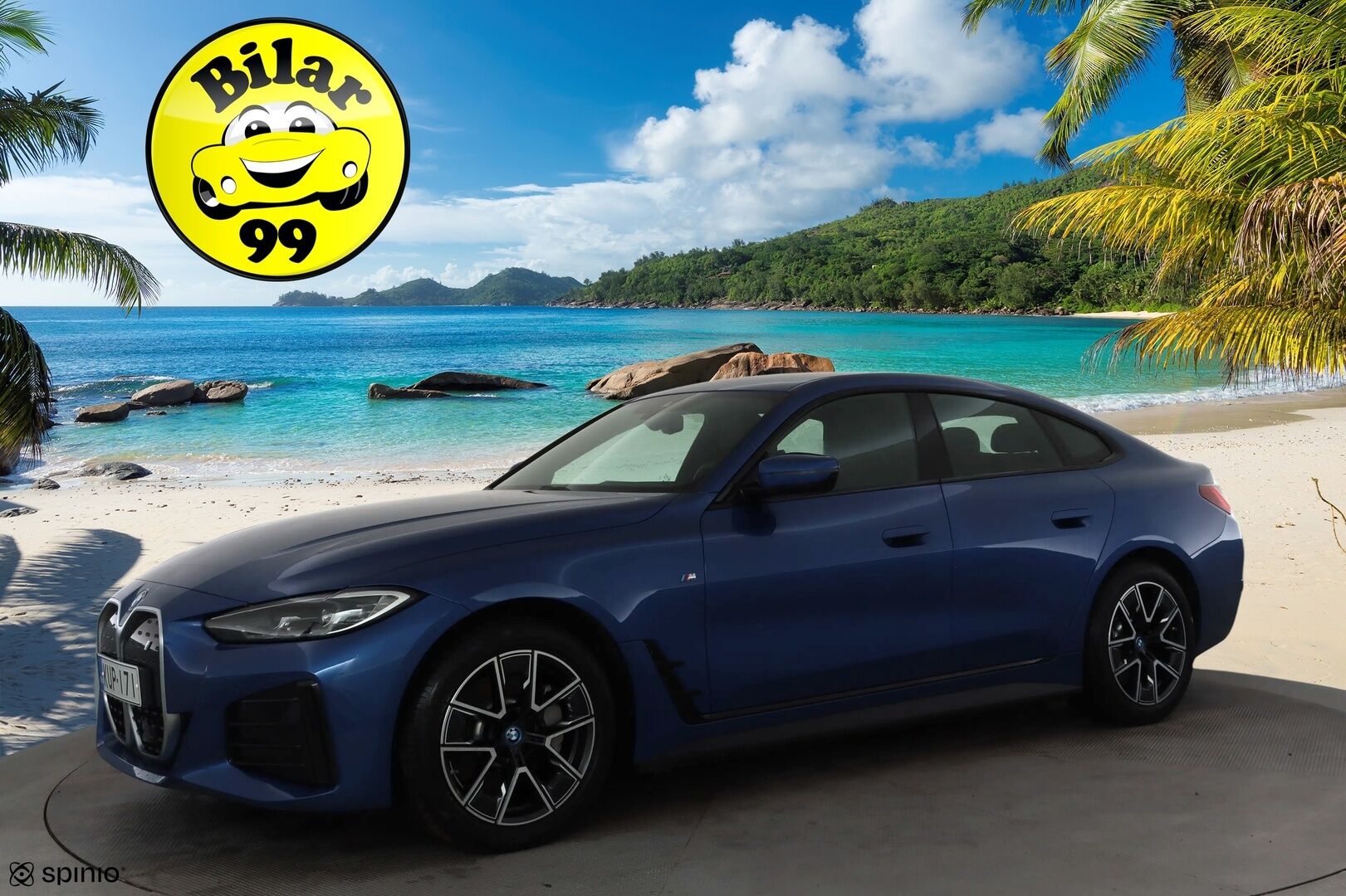 BMW i4 2023 eDrive40 M-Sport * ACC / P.kamera / Hifi / Navi / Sporttipenkit / Sähköluukku * - 1.Om Suomi-auto / Akku kuntotarkastettu / Kahdet renkaat aluvanteilla 