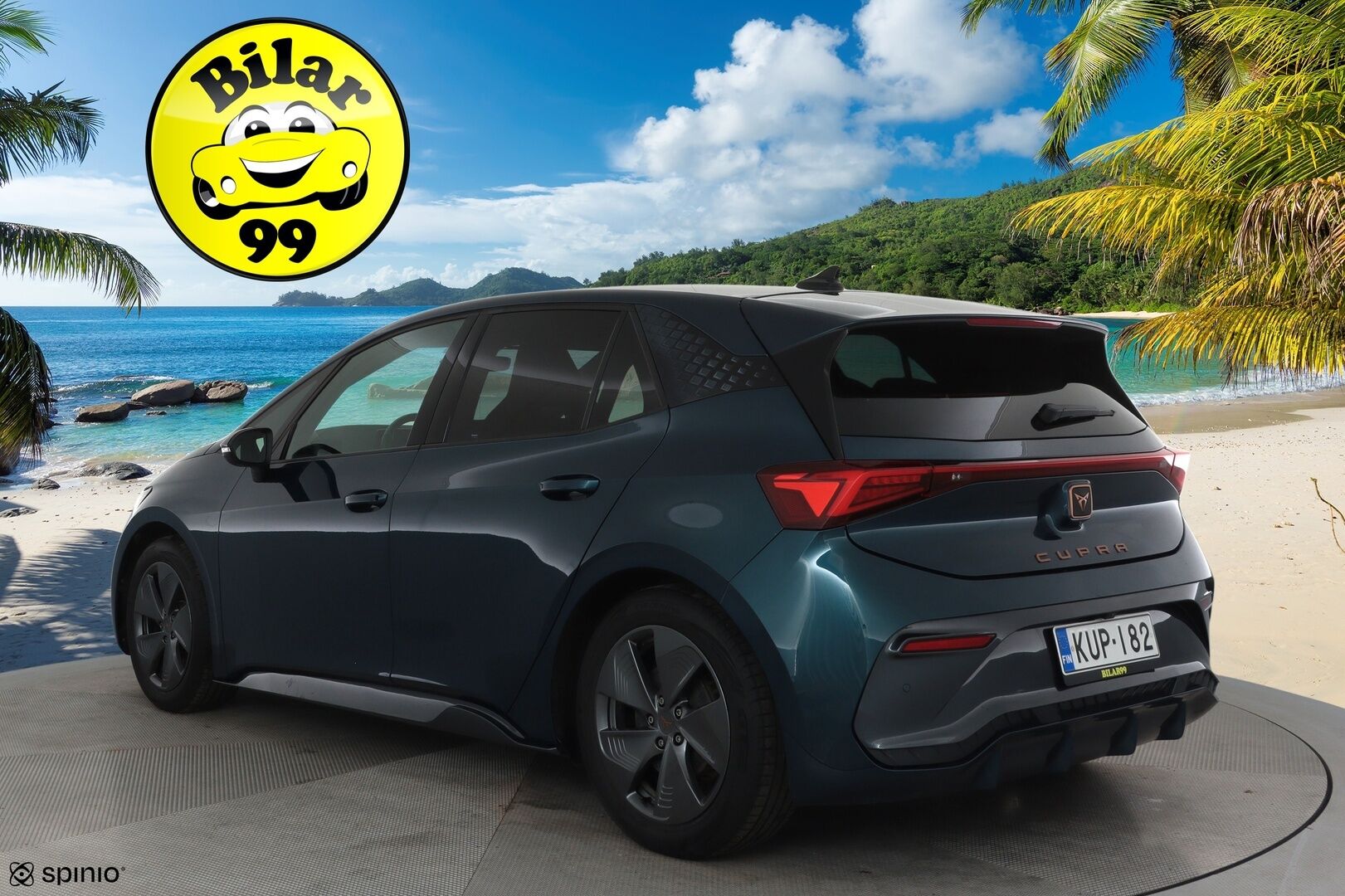 CUPRA Born 2022 150 kW 58kWh **ACC / LED / P.kamera / Digimittaristo / Ratinlämmitin / Navi / Kaistavahti** - Merkkihuollettu! / Akku kuntotarkastettu SoH 95,2% 
