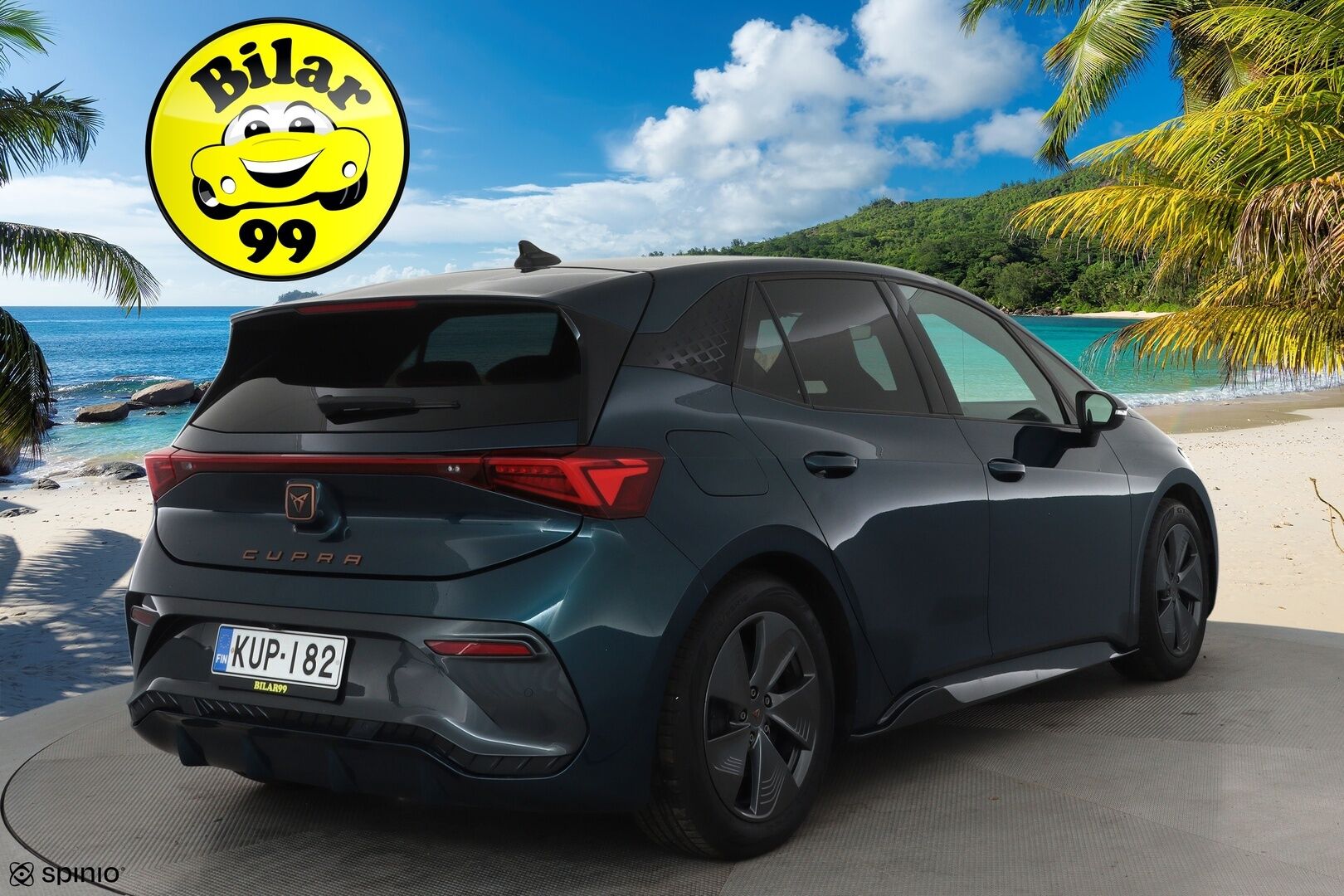 CUPRA Born 2022 150 kW 58kWh **ACC / LED / P.kamera / Digimittaristo / Ratinlämmitin / Navi / Kaistavahti** - Merkkihuollettu! / Akku kuntotarkastettu SoH 95,2% 