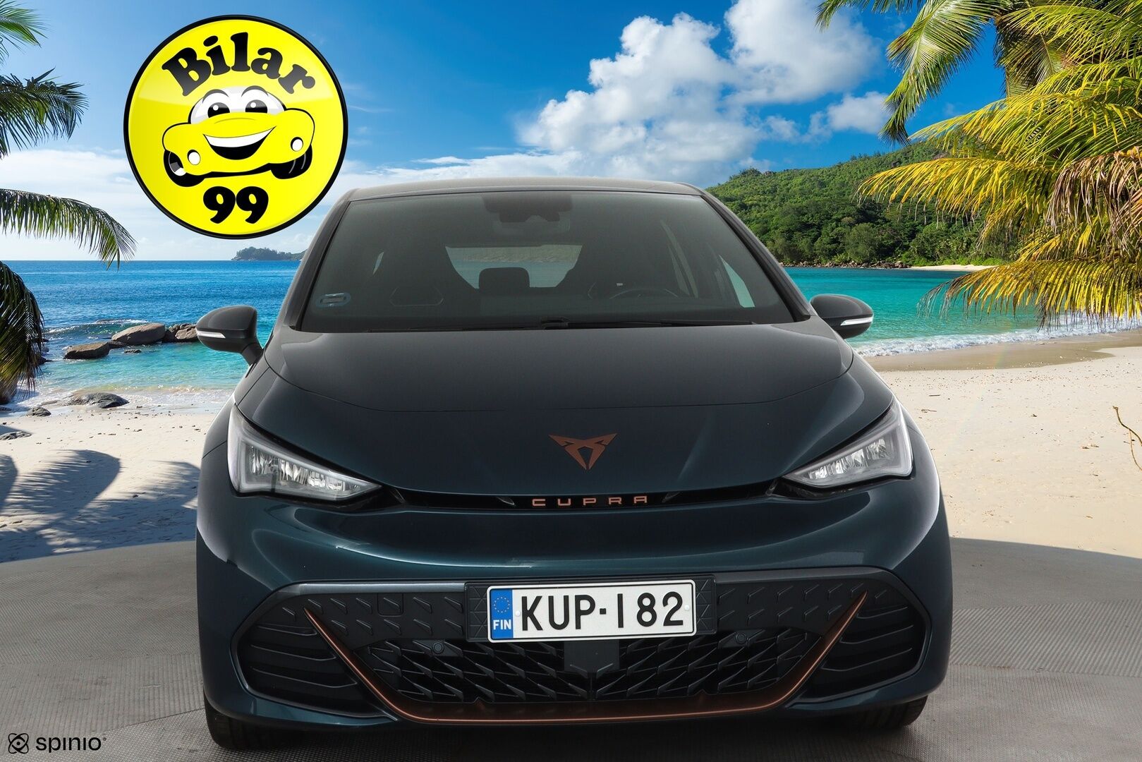 CUPRA Born 2022 150 kW 58kWh **ACC / LED / P.kamera / Digimittaristo / Ratinlämmitin / Navi / Kaistavahti** - Merkkihuollettu! / Akku kuntotarkastettu SoH 95,2% 