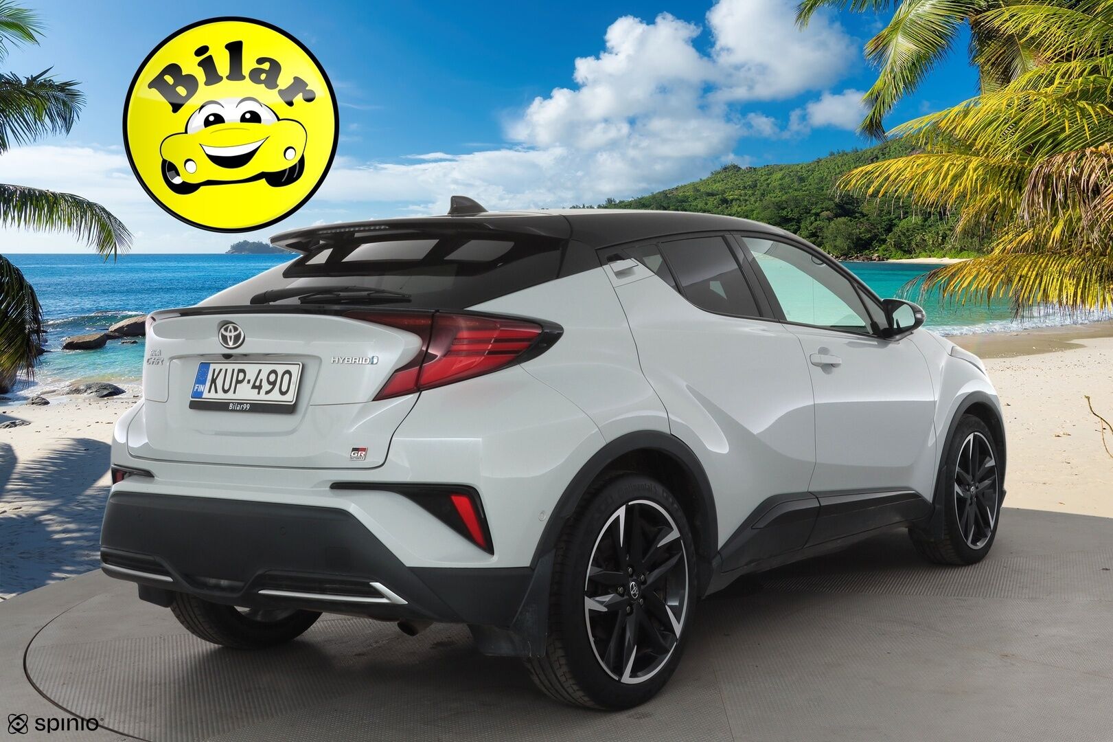 Toyota C-HR 2022 1,8 Hybrid GR Sport - | JBL | ACC | LED | LED-lisävalo | P.kamera | Navi | Kaistavahti | Katveavustin | Sähköpenkki | Keyless | Suomi-auto | Merkkihuollot | Kahdet renkaat |
