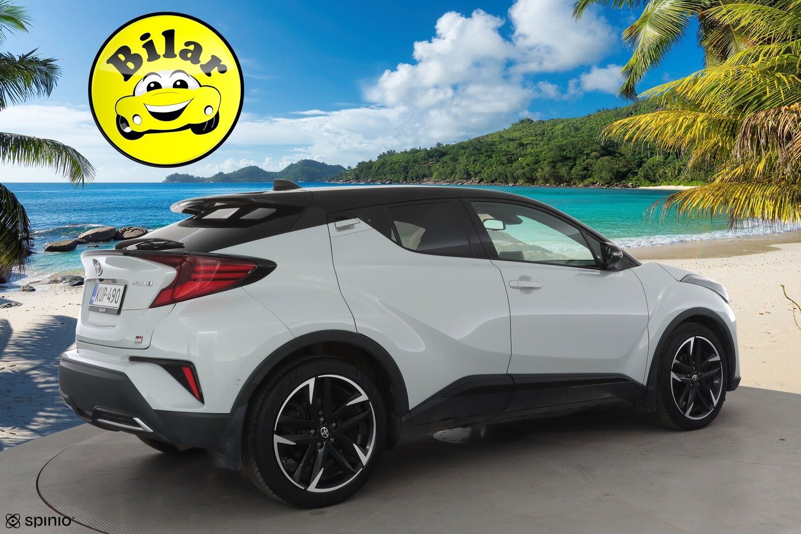 Toyota C-HR 2022 1,8 Hybrid GR Sport - | JBL | ACC | LED | LED-lisävalo | P.kamera | Navi | Kaistavahti | Katveavustin | Sähköpenkki | Keyless | Suomi-auto | Merkkihuollot | Kahdet renkaat |