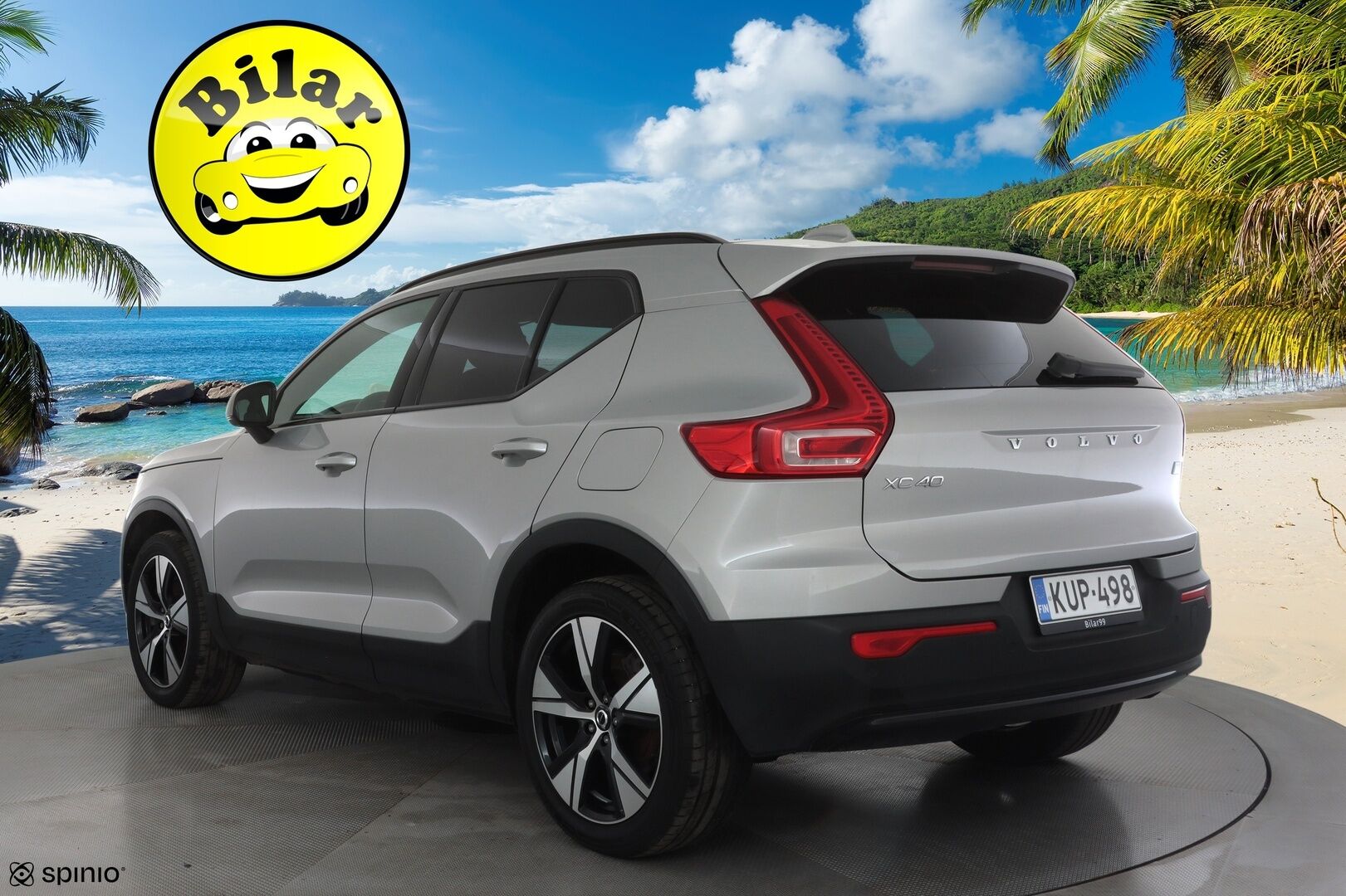 Volvo XC40 2023 Recharge Single Plus aut - Suomiauto | Lämpöpumppu | Akuston Esilämmitys | ACC | Peruutuskamera | Muistipenkki | Adapt.LED | 2x Renkaat Aluvantein!