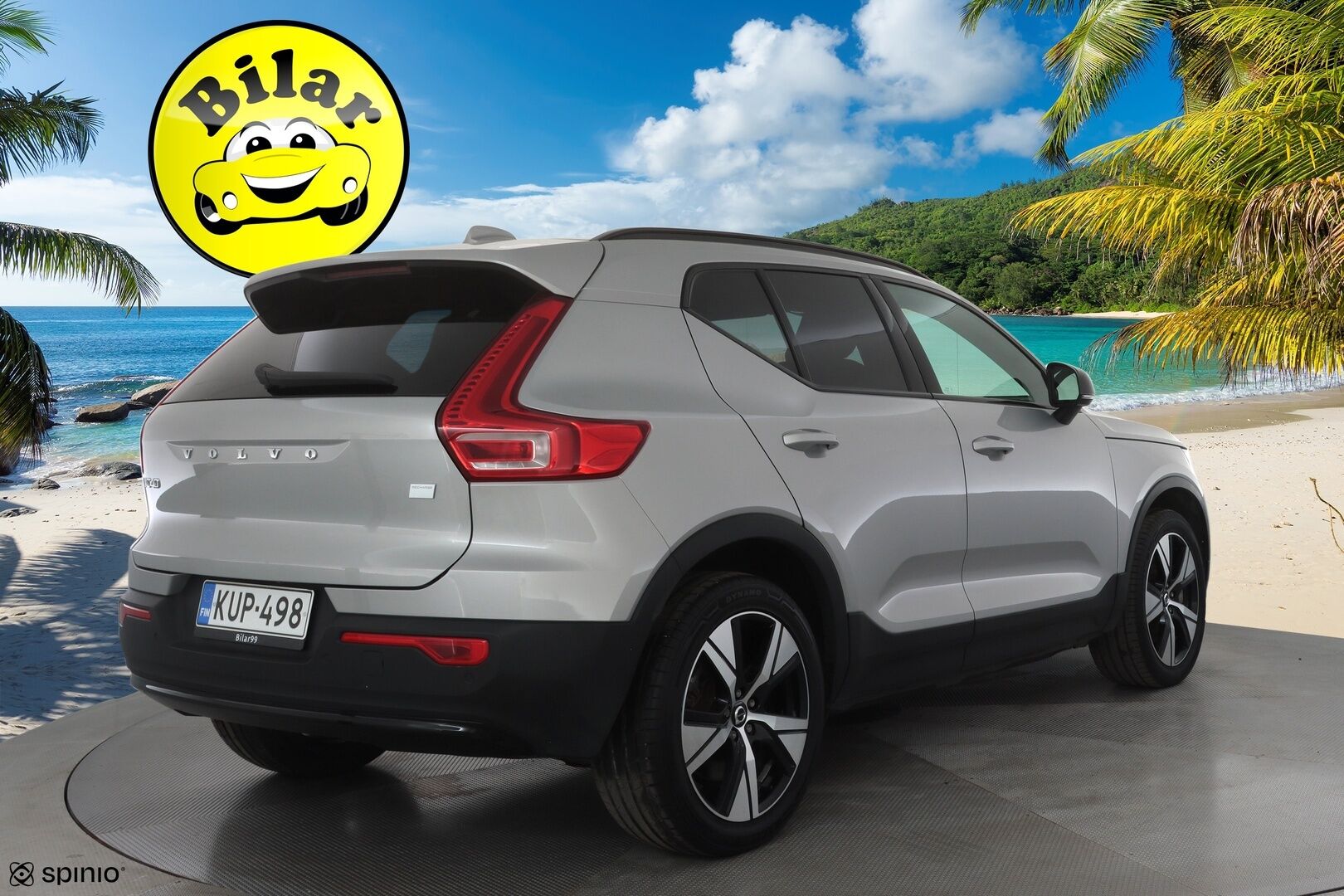 Volvo XC40 2023 Recharge Single Plus aut - Suomiauto | Lämpöpumppu | Akuston Esilämmitys | ACC | Peruutuskamera | Muistipenkki | Adapt.LED | 2x Renkaat Aluvantein!