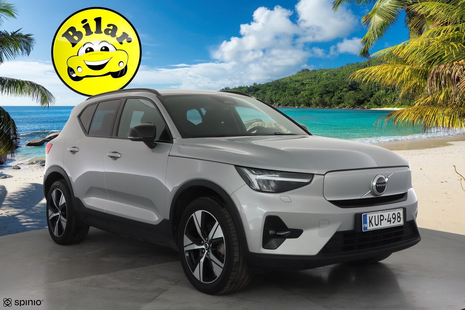 Volvo XC40 2023 Recharge Single Plus aut - Suomiauto | Lämpöpumppu | Akuston Esilämmitys | ACC | Peruutuskamera | Muistipenkki | Adapt.LED | 2x Renkaat Aluvantein!