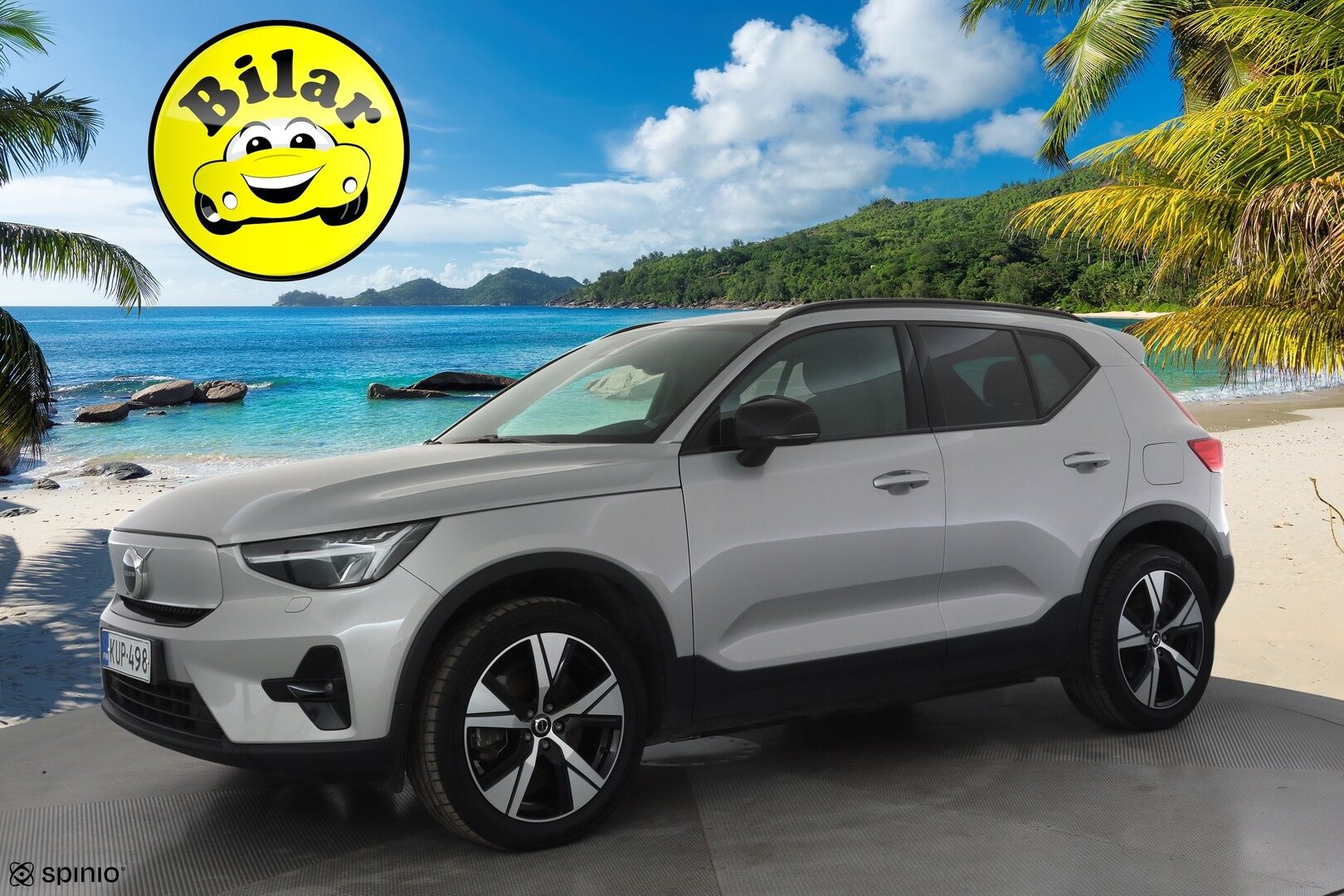 Volvo XC40 2023 Recharge Single Plus aut - Suomiauto | Lämpöpumppu | Akuston Esilämmitys | ACC | Peruutuskamera | Muistipenkki | Adapt.LED | 2x Renkaat Aluvantein!