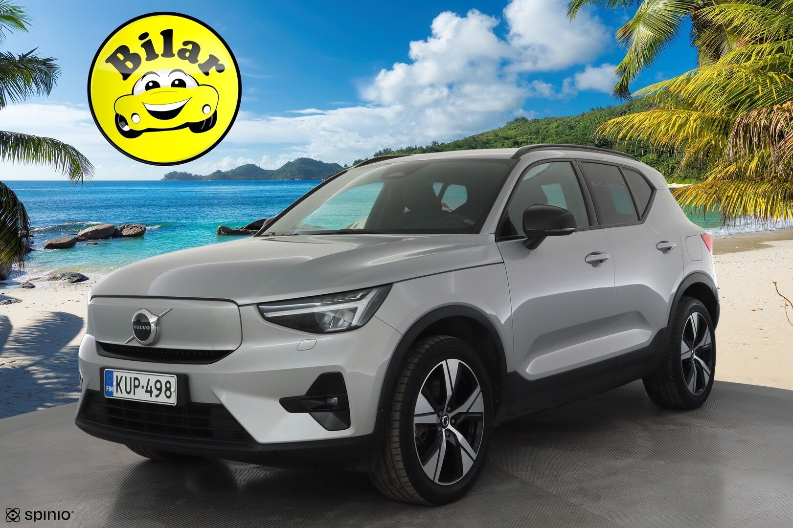 Volvo XC40 2023 Recharge Single Plus aut - Suomiauto | Lämpöpumppu | Akuston Esilämmitys | ACC | Peruutuskamera | Muistipenkki | Adapt.LED | 2x Renkaat Aluvantein!