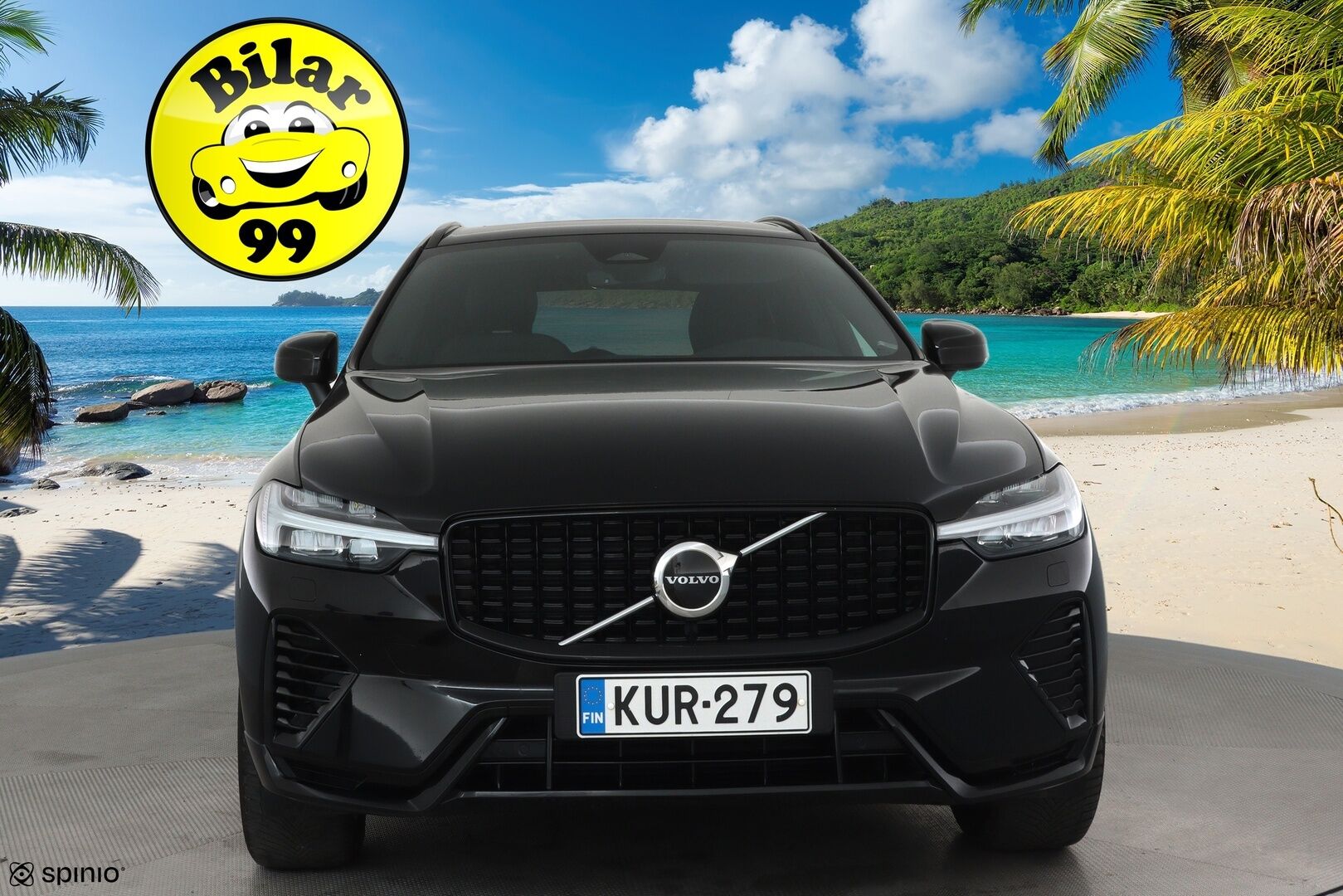 Volvo XC60 2023 T6 AWD Long Range Plus Dark aut **ACC / Panorama / Full LED / Muistipenkit / BLIS / Facelift / Navi / Webasto** - 1.Om Suomi-auto / Kahdet renkaat aluvanteilla / Merkkihuollettu / SoH 95.7%