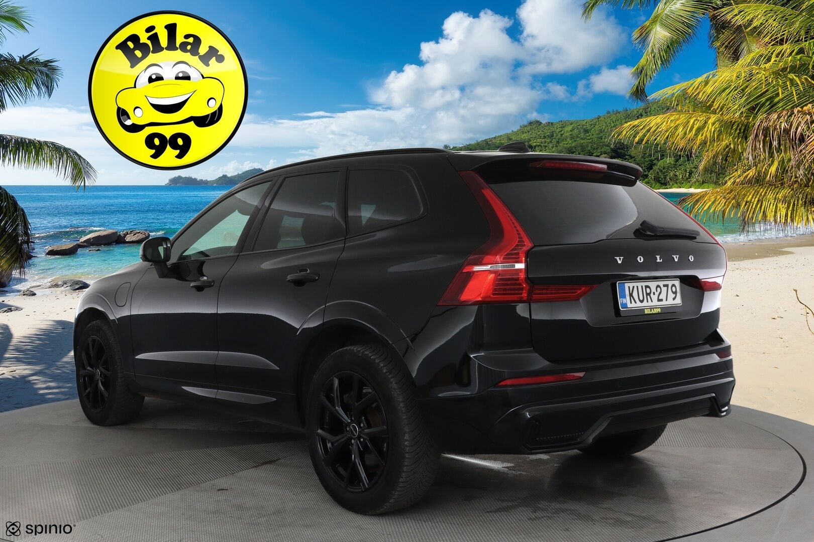 Volvo XC60 2023 T6 AWD Long Range Plus Dark aut **ACC / Panorama / Full LED / Muistipenkit / BLIS / Facelift / Navi / Webasto** - 1.Om Suomi-auto / Kahdet renkaat aluvanteilla / Merkkihuollettu / SoH 95.7%