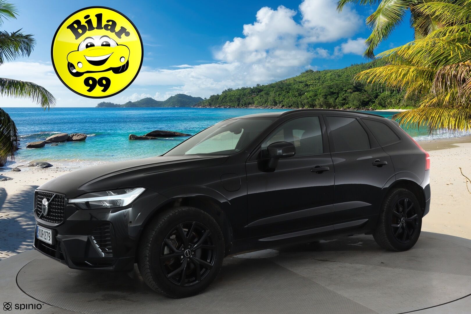 Volvo XC60 2023 T6 AWD Long Range Plus Dark aut **ACC / Panorama / Full LED / Muistipenkit / BLIS / Facelift / Navi / Webasto** - 1.Om Suomi-auto / Kahdet renkaat aluvanteilla / Merkkihuollettu / SoH 95.7%