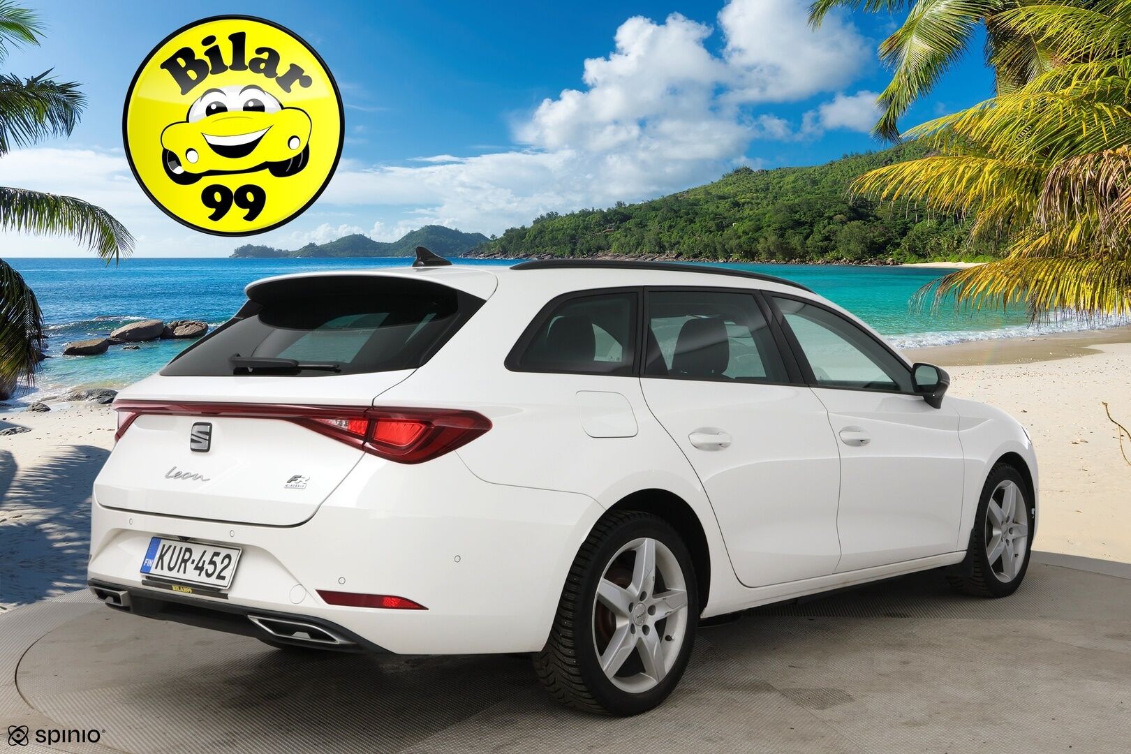 SEAT Leon Sportstourer 2021 1,4 PHEV 204 eHybrid FR DSG / Koukku / ACC / Muistipenkki / P. Kamera / LED / Nahka-alcantara / Esilämmitys / - / Keyless / Huippu varusteltu! / 2x hyvät renkaat&vanteet / Juuri huollettu! /