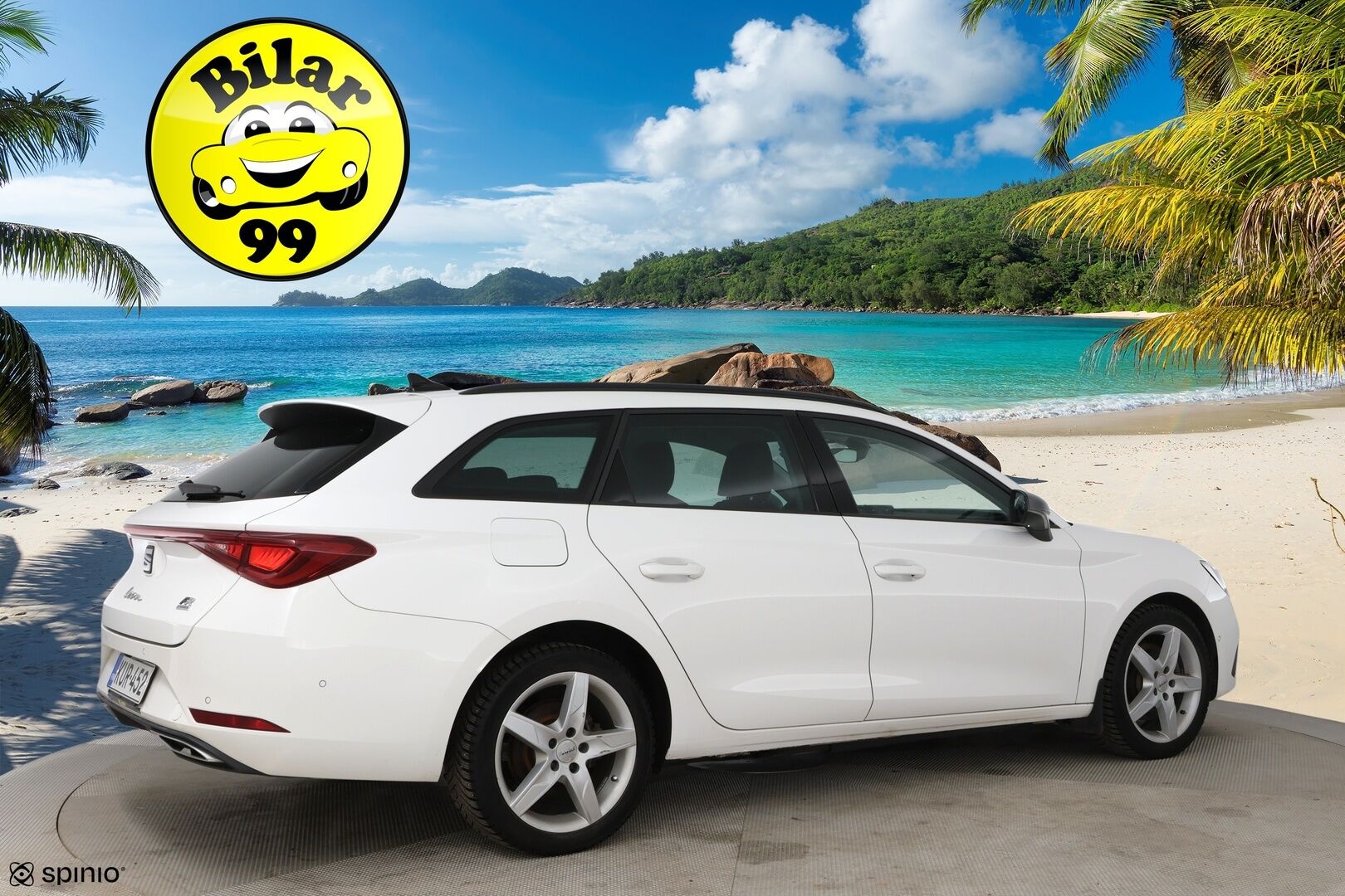 SEAT Leon Sportstourer 2021 1,4 PHEV 204 eHybrid FR DSG / Koukku / ACC / Muistipenkki / P. Kamera / LED / Nahka-alcantara / Esilämmitys / - / Keyless / Huippu varusteltu! / 2x hyvät renkaat&vanteet / Juuri huollettu! /