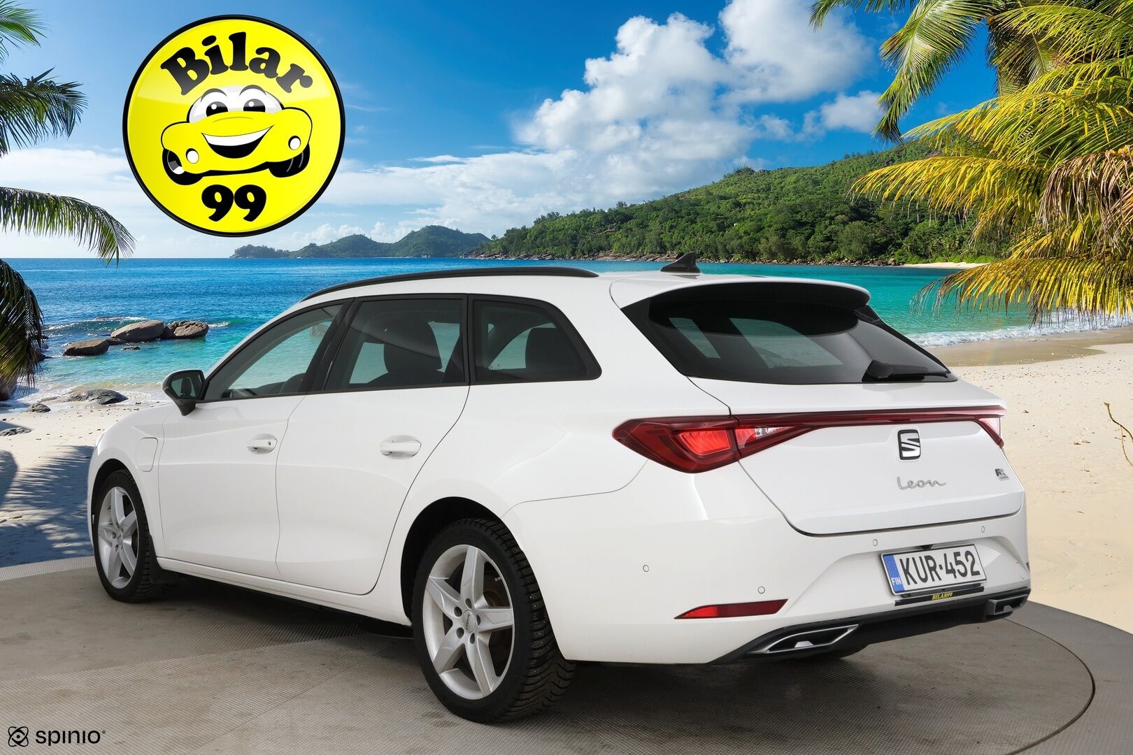 SEAT Leon Sportstourer 2021 1,4 PHEV 204 eHybrid FR DSG / Koukku / ACC / Muistipenkki / P. Kamera / LED / Nahka-alcantara / Esilämmitys / - / Keyless / Huippu varusteltu! / 2x hyvät renkaat&vanteet / Juuri huollettu! /