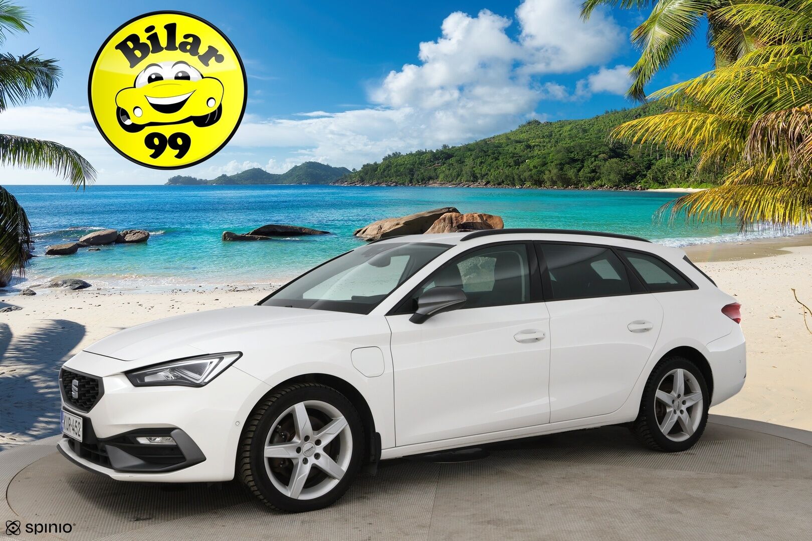 SEAT Leon Sportstourer 2021 1,4 PHEV 204 eHybrid FR DSG / Koukku / ACC / Muistipenkki / P. Kamera / LED / Nahka-alcantara / Esilämmitys / - / Keyless / Huippu varusteltu! / 2x hyvät renkaat&vanteet / Juuri huollettu! /