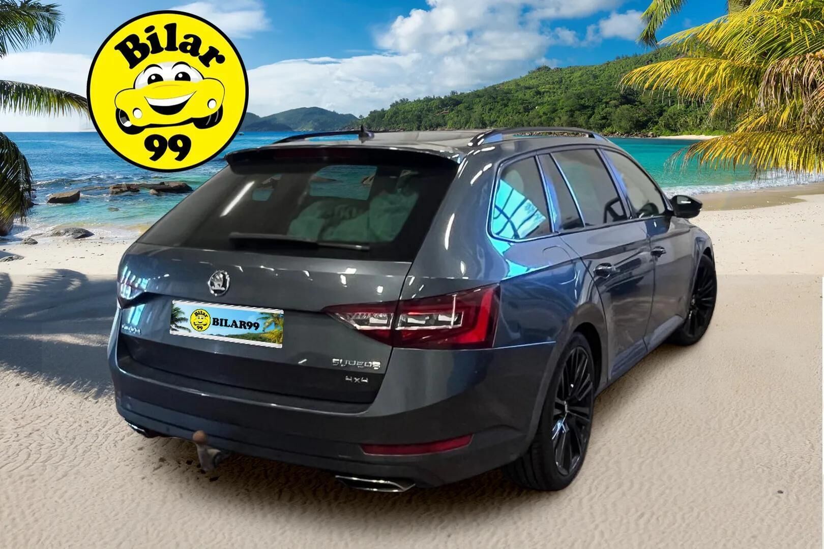 Skoda Superb 2018 Combi 2,0 TSI 280 4x4 SportLine DSG Autom. - | Koukku | Webasto | ACC | Panoraama | Sporttisähköpenkit muistilla | P.Kamera | Puolinahka | Navi | Touchpad | Keyless | 2x Skoda-alut