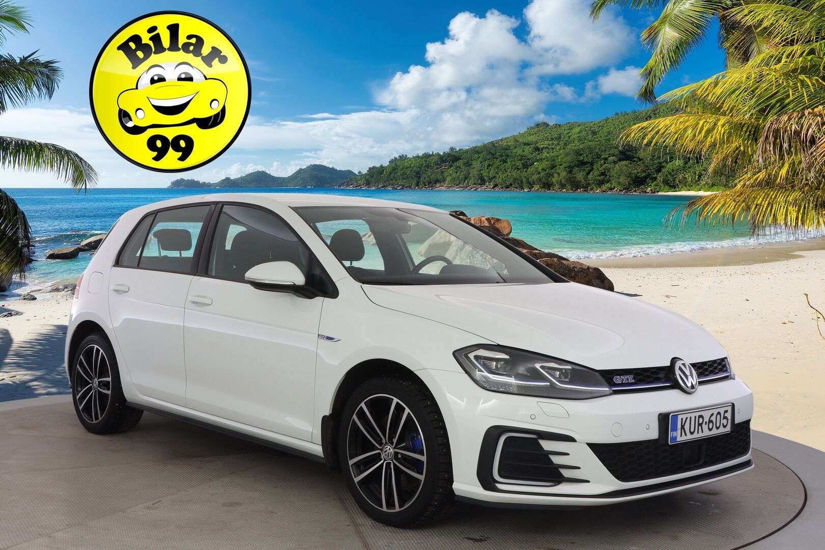 VOLKSWAGEN GOLF 2020 GTE Plug-In Hybrid 150 kW DSG-aut */ Adapt. Vakkari / LED / Ambient / Tutkat / Carplay *