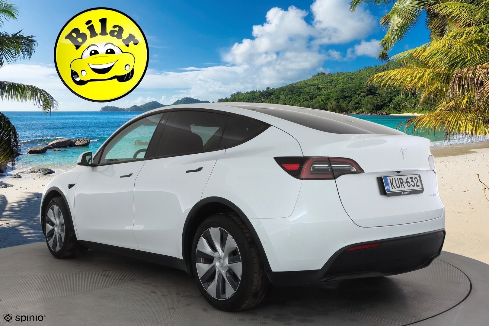 Tesla Model Y 2022 Long Range - | ILP | ACC | Lasikatto | Matrix-LED | P.Kamera | Muistipenkki | Premium Audio | Navi | Keyless | 2x Latauskaapelit |