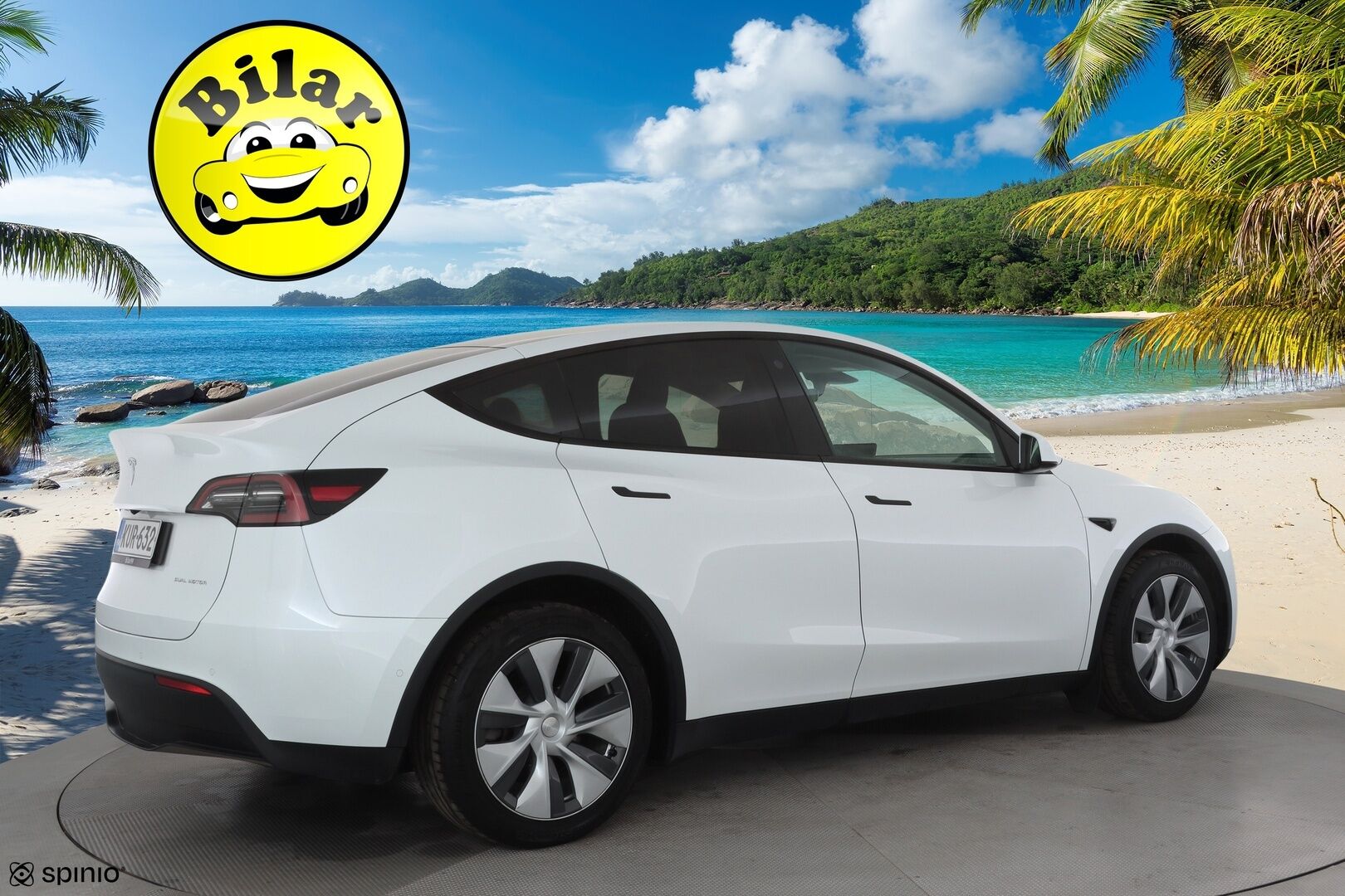 Tesla Model Y 2022 Long Range - | ILP | ACC | Lasikatto | Matrix-LED | P.Kamera | Muistipenkki | Premium Audio | Navi | Keyless | 2x Latauskaapelit |