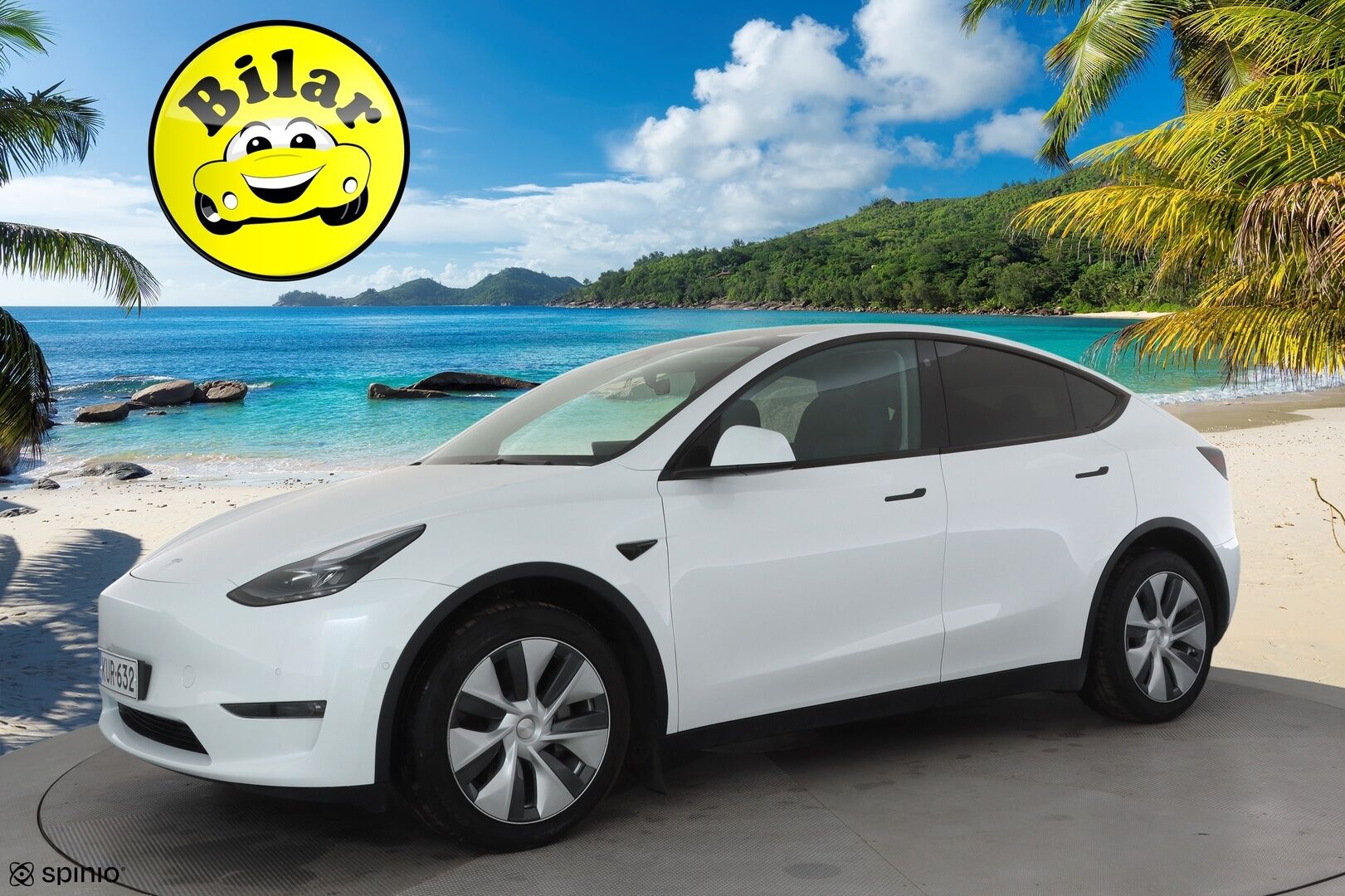 Tesla Model Y 2022 Long Range - | ILP | ACC | Lasikatto | Matrix-LED | P.Kamera | Muistipenkki | Premium Audio | Navi | Keyless | 2x Latauskaapelit |