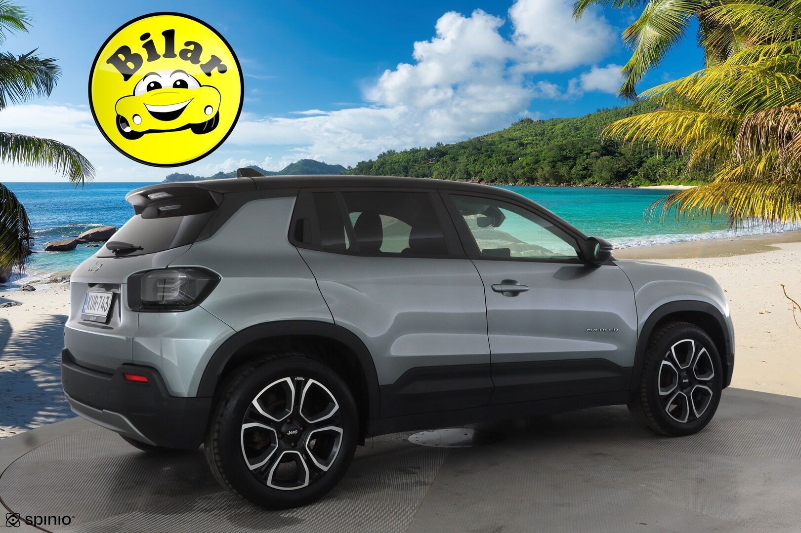 Jeep Avenger 2023 54kWh Automaatti Summit - | ACC | ILP | Puolinahat | LED | Ambient light | P.kamera | Keyless | Apple & Android | Lane Assist | Navi | Sähk. takaluukku | 2x renkaat aluin |