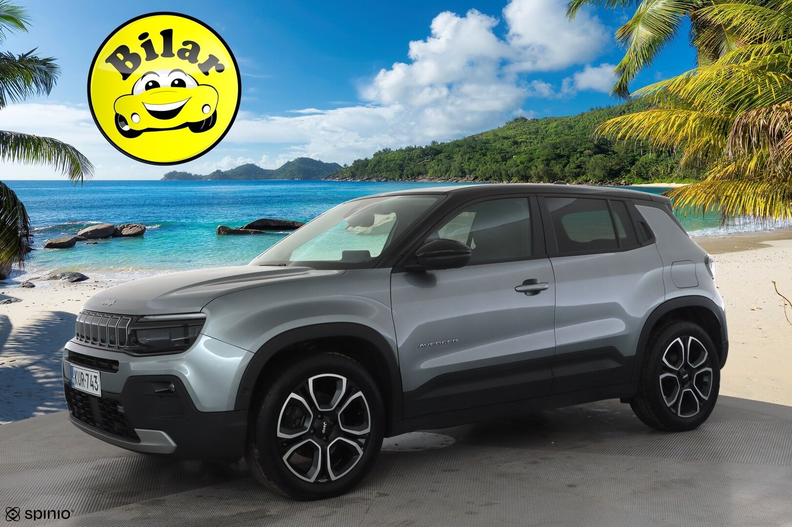 Jeep Avenger 2023 54kWh Automaatti Summit - | ACC | ILP | Puolinahat | LED | Ambient light | P.kamera | Keyless | Apple & Android | Lane Assist | Navi | Sähk. takaluukku | 2x renkaat aluin |