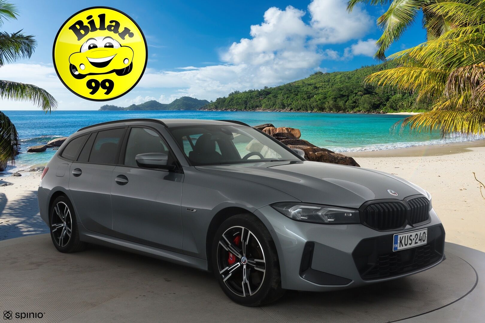 BMW 330 2023 G21 xDrive A Charged Edition M-Sport *ACC / HUD / Adapt.LED / H&K / P.kamera / Sporttipenkit / Facelift / Koukku* - 1.Om Suomi-auto / Kahdet renkaat aluvanteilla / Merkkihuollettu / Akku kuntotarkastettu SOH 93,6% 