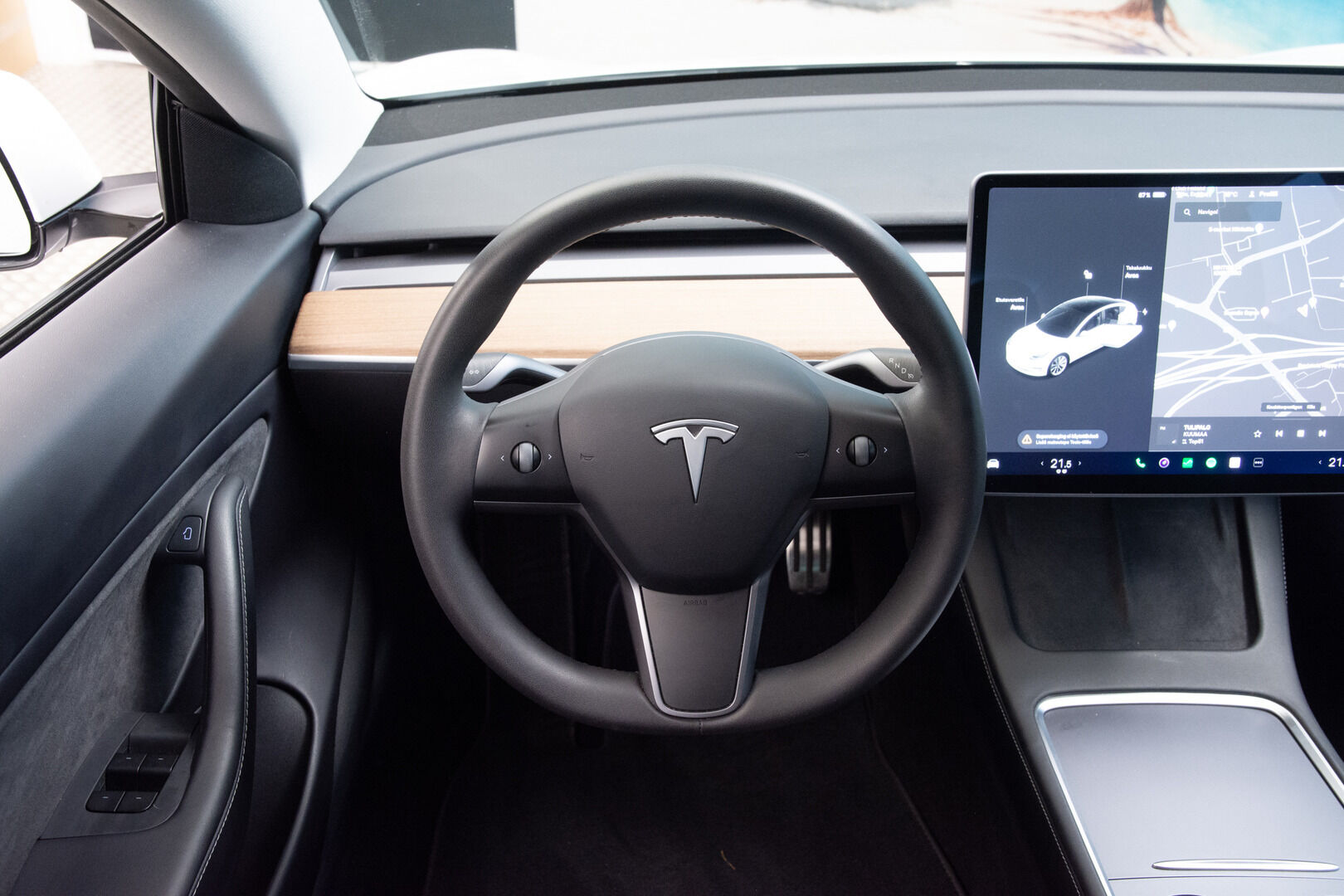 TESLA MODEL 3 2021 Long Range Refresh - Refresh | FSD | Koukku | Intel Atom | Premium Audio | ILP | Lasikatto | Puhdas Carvertical | Kahdet alumiinivanteet | Akku kuntotarkastettu