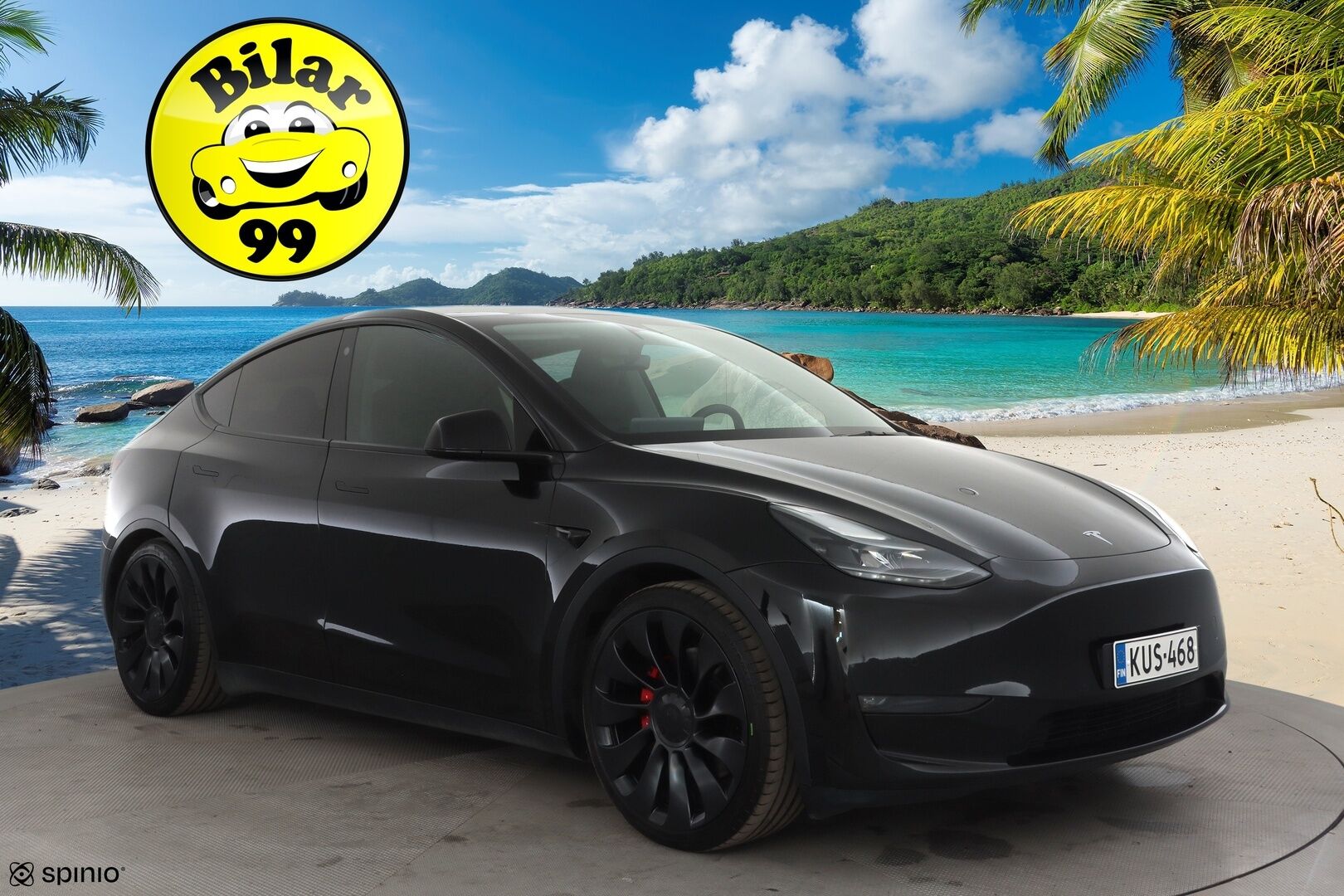 Tesla Model Y 2022 Performance * Koukku / ILP / ACC / Lasikatto / Premium Audio / P.Kamera / Matrix-LED / Muistipenkki / Kaistavahti * - Suomi-auto / Kahdet renkaat aluvanteilla / 2x Latauskaapelit - HULLUT AVAJAISHULINAT KORKOTARJOUS 3,29 %