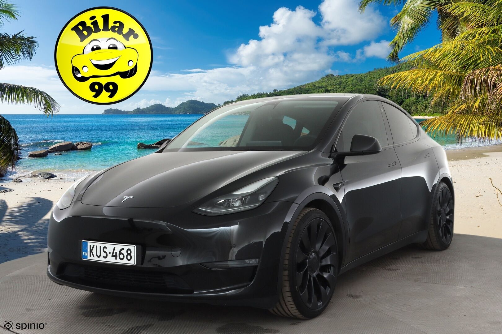 Tesla Model Y 2022 Performance * Koukku / ILP / ACC / Lasikatto / Premium Audio / P.Kamera / Matrix-LED / Muistipenkki / Kaistavahti * - Suomi-auto / Kahdet renkaat aluvanteilla / 2x Latauskaapelit - HULLUT AVAJAISHULINAT KORKOTARJOUS 3,29 %