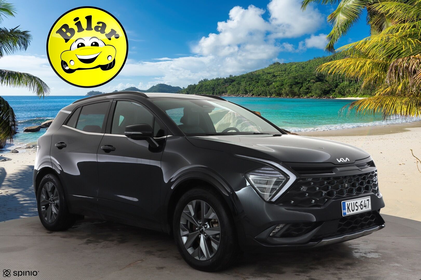 Kia Sportage 2022 1,6 T-GDI AWD Hybrid GT-Line AT 230hv - | ACC | Koukku | Webasto | Harman/Kardon | Ilm. sähköpenkit | Muistipenkki | 360° | Nahka-alcantara | HDA | BSM | Keyless | Lämm. ratti | 