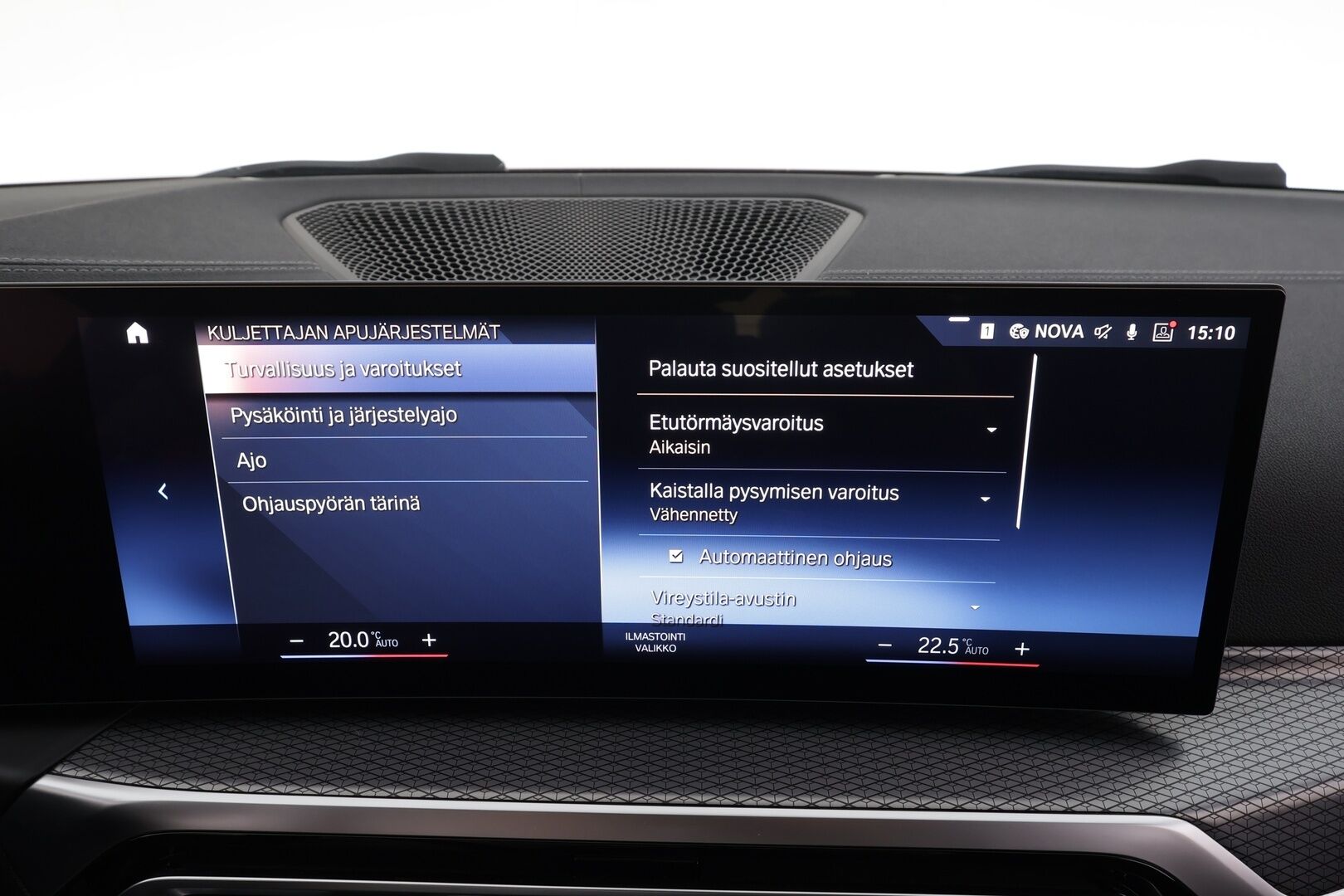 BMW I4 M50 2023 Charged * Suomi-auto / Vakkari / P.kamera / LED / Navi / Hifi / Sporttipenkit / Adapt.alusta * - Akku kuntotarkastettu / Kahdet renkaat aluvanteilla / Merkkihuollettu