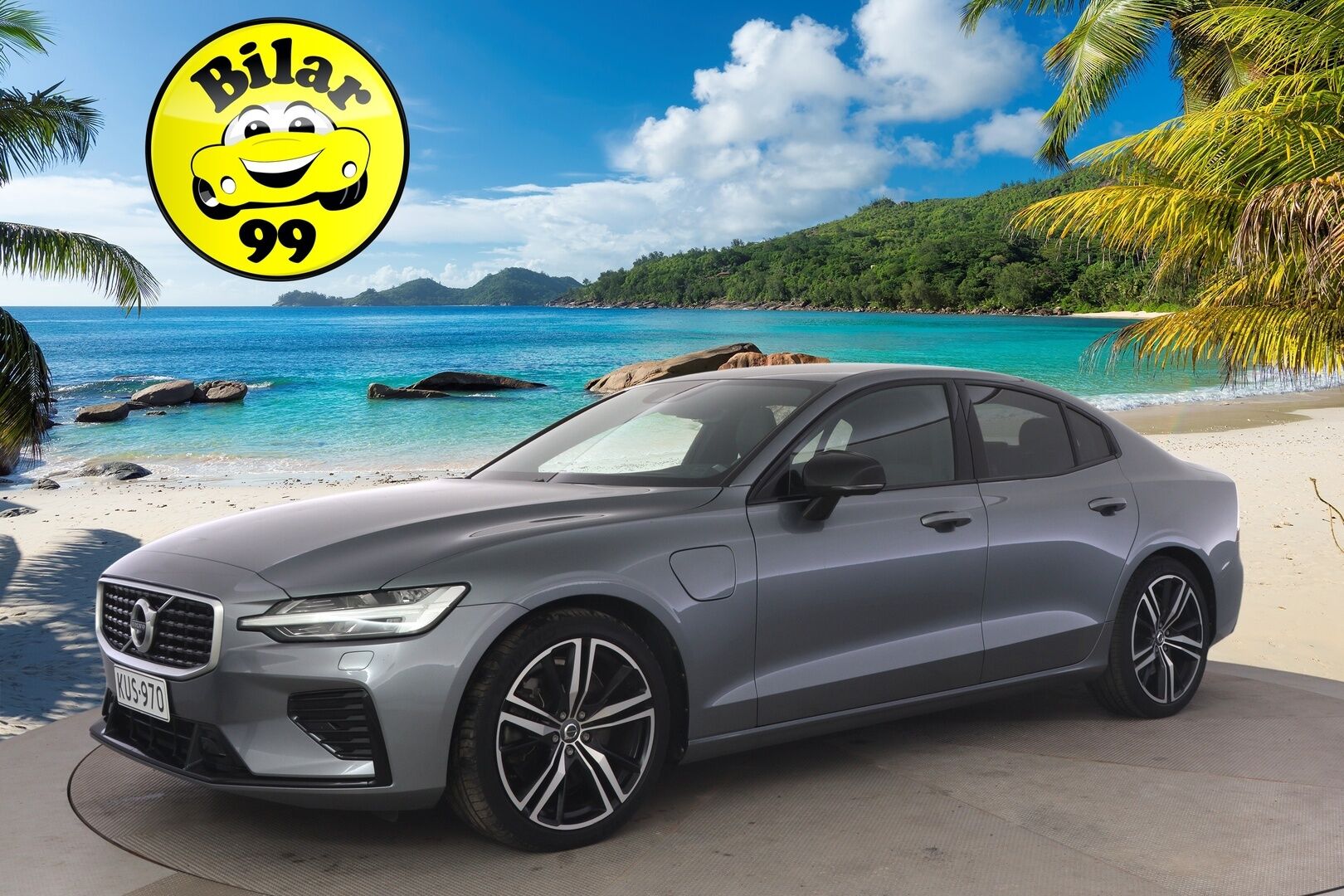 Volvo S60 2020 T8 TwE AWD Business R-Design aut *Pilot assist / HUD / P.kamera / 360 kamera / Muistipenkki kuskille* - *Jakopää tehty 2024 / Huippu siisti* - HULLU BLACKWEEK KORKOTARJOUS 2,49%