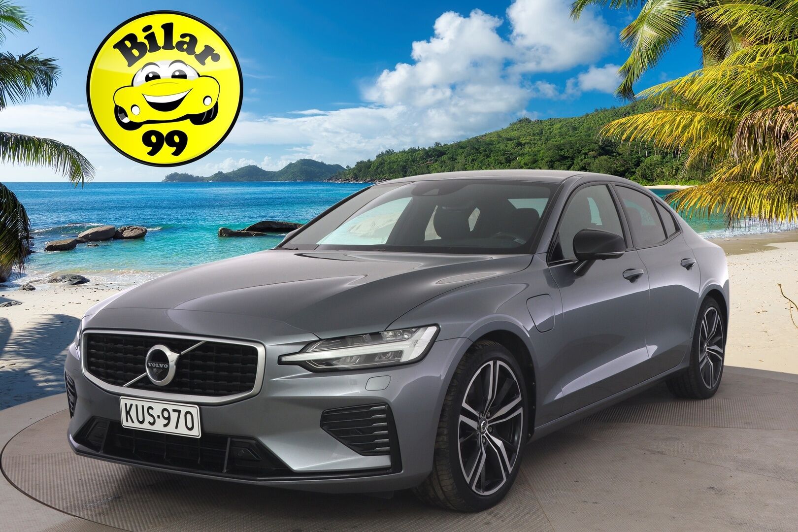 Volvo S60 2020 T8 TwE AWD Business R-Design aut *Pilot assist / HUD / P.kamera / 360 kamera / Muistipenkki kuskille* - *Jakopää tehty 2024 / Huippu siisti*