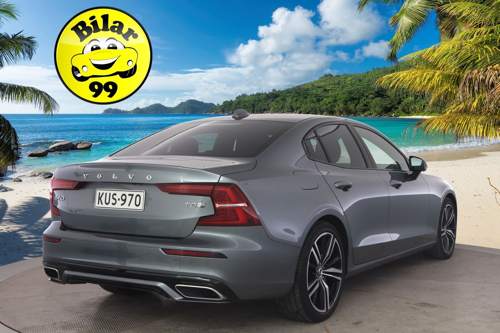 Volvo S60 2020 T8 TwE AWD Business R-Design aut *Pilot assist / HUD / P.kamera / 360 kamera / Muistipenkki kuskille* - *Jakopää tehty 2024 / Huippu siisti*