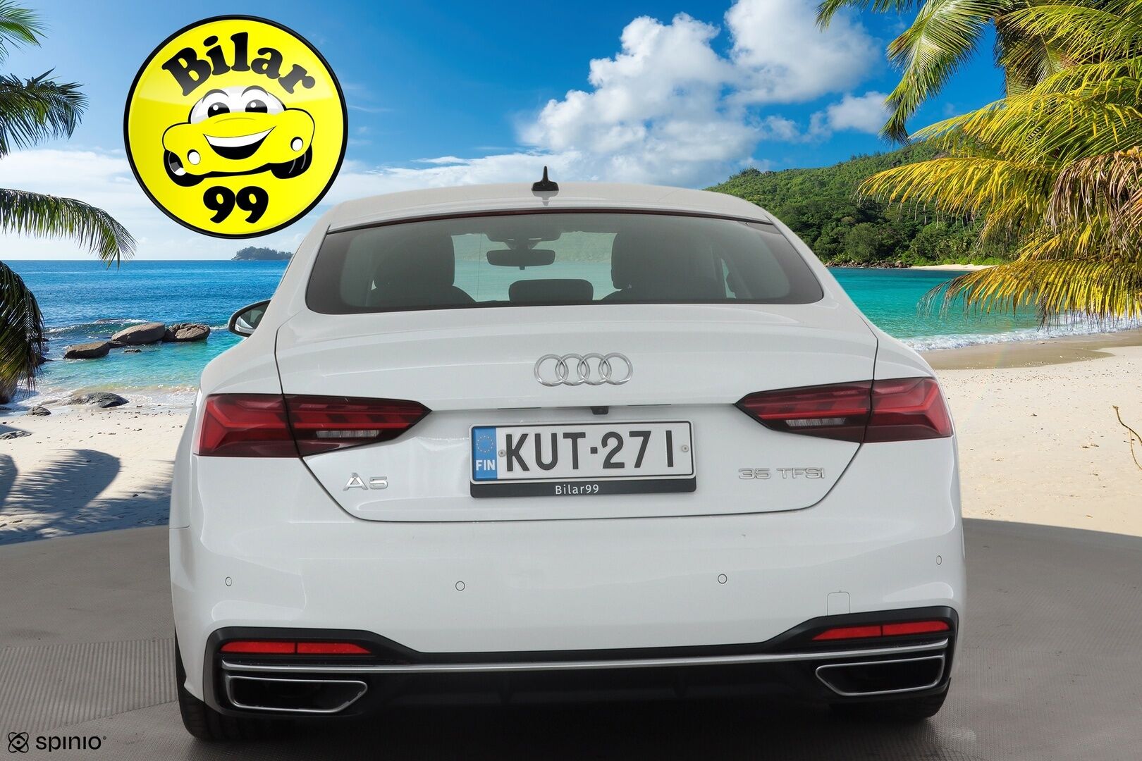 Audi A5 2023 Sportback Progress Plus 35 TFSI MHEV S-tronic * Vakkari / Webasto / Matrix LED / Digimittaristo / P.kamera * - 1.Om Suomi-auto / Sporttipenkit / Kahdet renkaat aluvanteilla