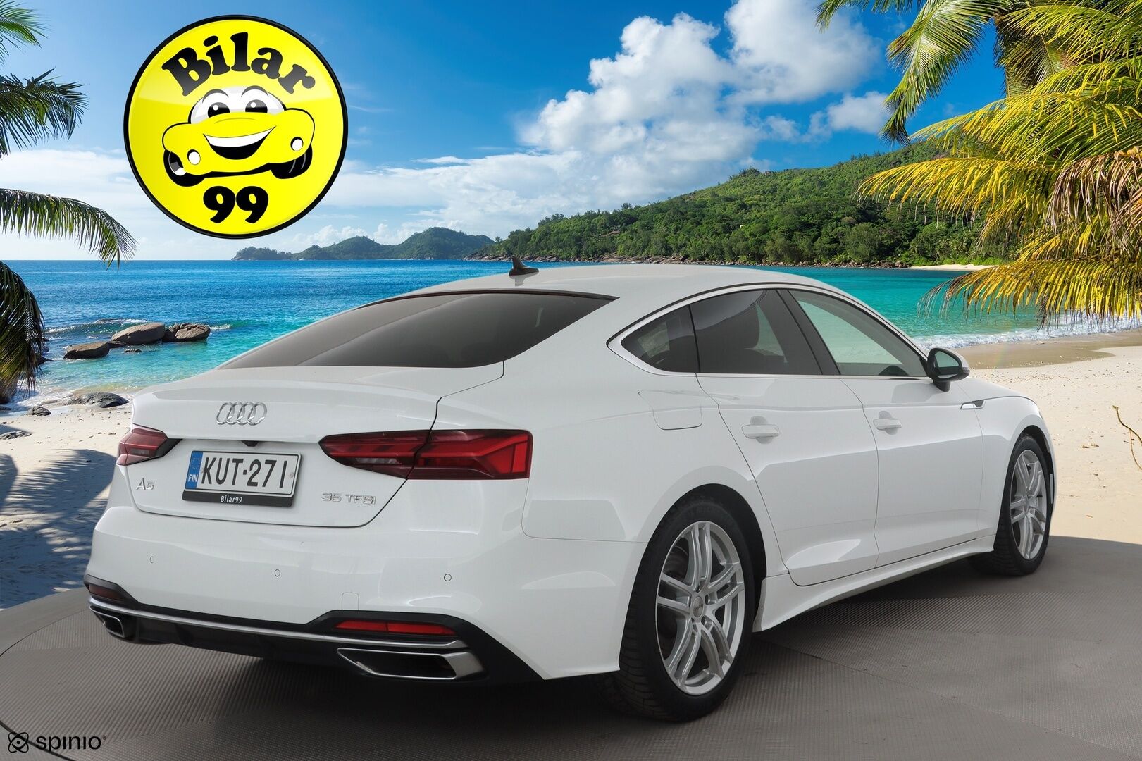 Audi A5 2023 Sportback Progress Plus 35 TFSI MHEV S-tronic * Vakkari / Webasto / Matrix LED / Digimittaristo / P.kamera * - Siistikuntoinen, hyvin varusteltu ja huollettu A5 kaksilla hyväkuntoisilla renkailla! - HULLUT JOULUT KORKOTARJOUS 2,49% 