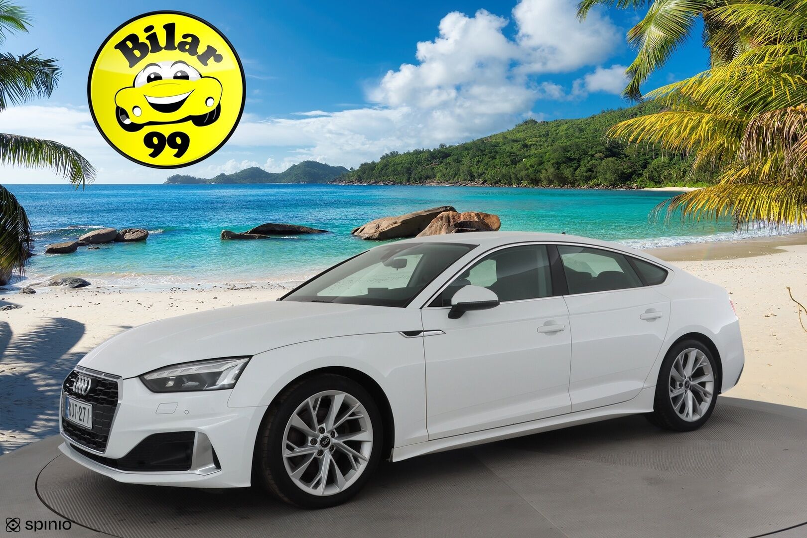 Audi A5 2023 Sportback Progress Plus 35 TFSI MHEV S-tronic * Vakkari / Webasto / Matrix LED / Digimittaristo / P.kamera * - 1.Om Suomi-auto / Sporttipenkit / Kahdet renkaat aluvanteilla