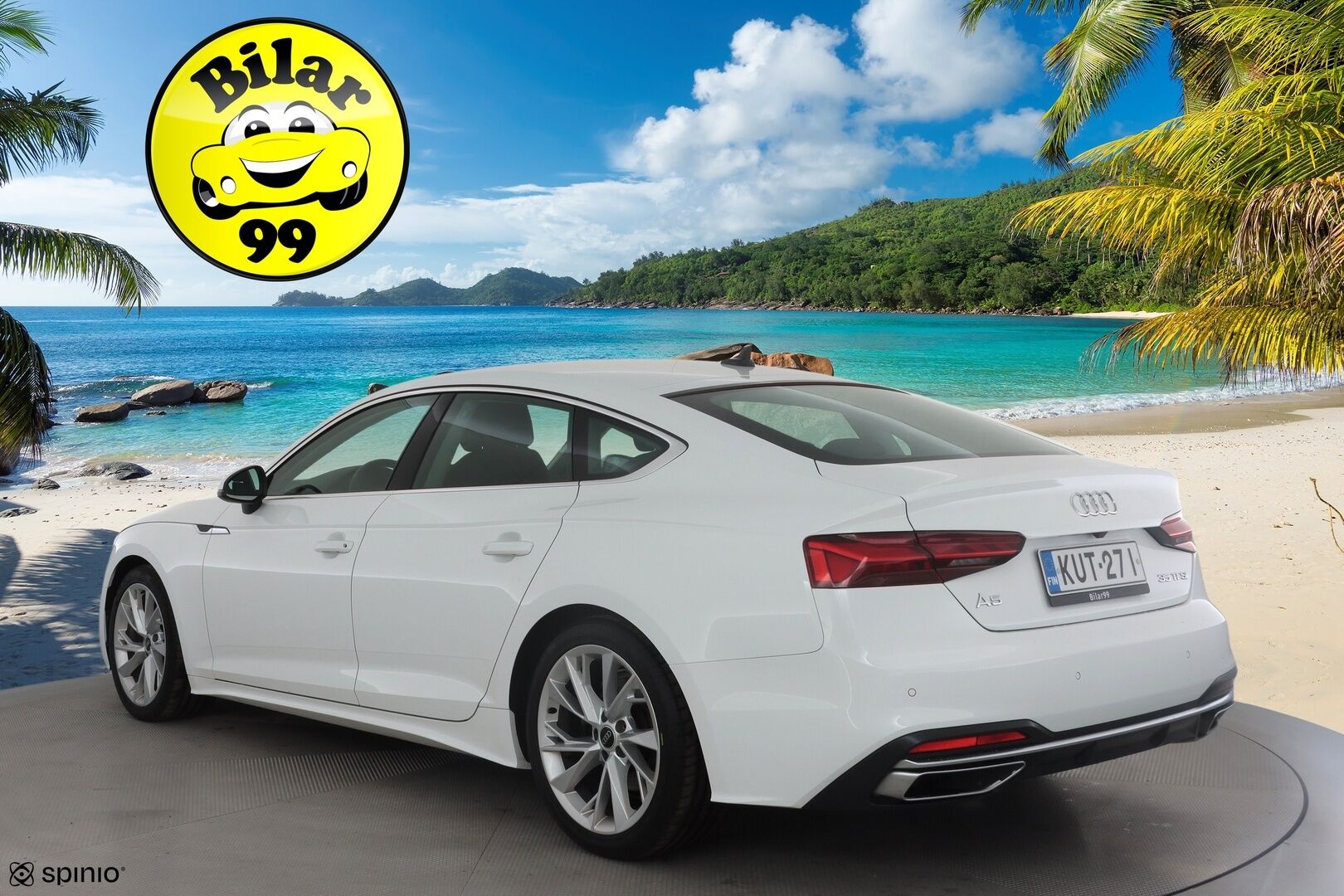 Audi A5 2023 Sportback Progress Plus 35 TFSI MHEV S-tronic * Vakkari / Webasto / Matrix LED / Digimittaristo / P.kamera * - 1.Om Suomi-auto / Sporttipenkit / Kahdet renkaat aluvanteilla