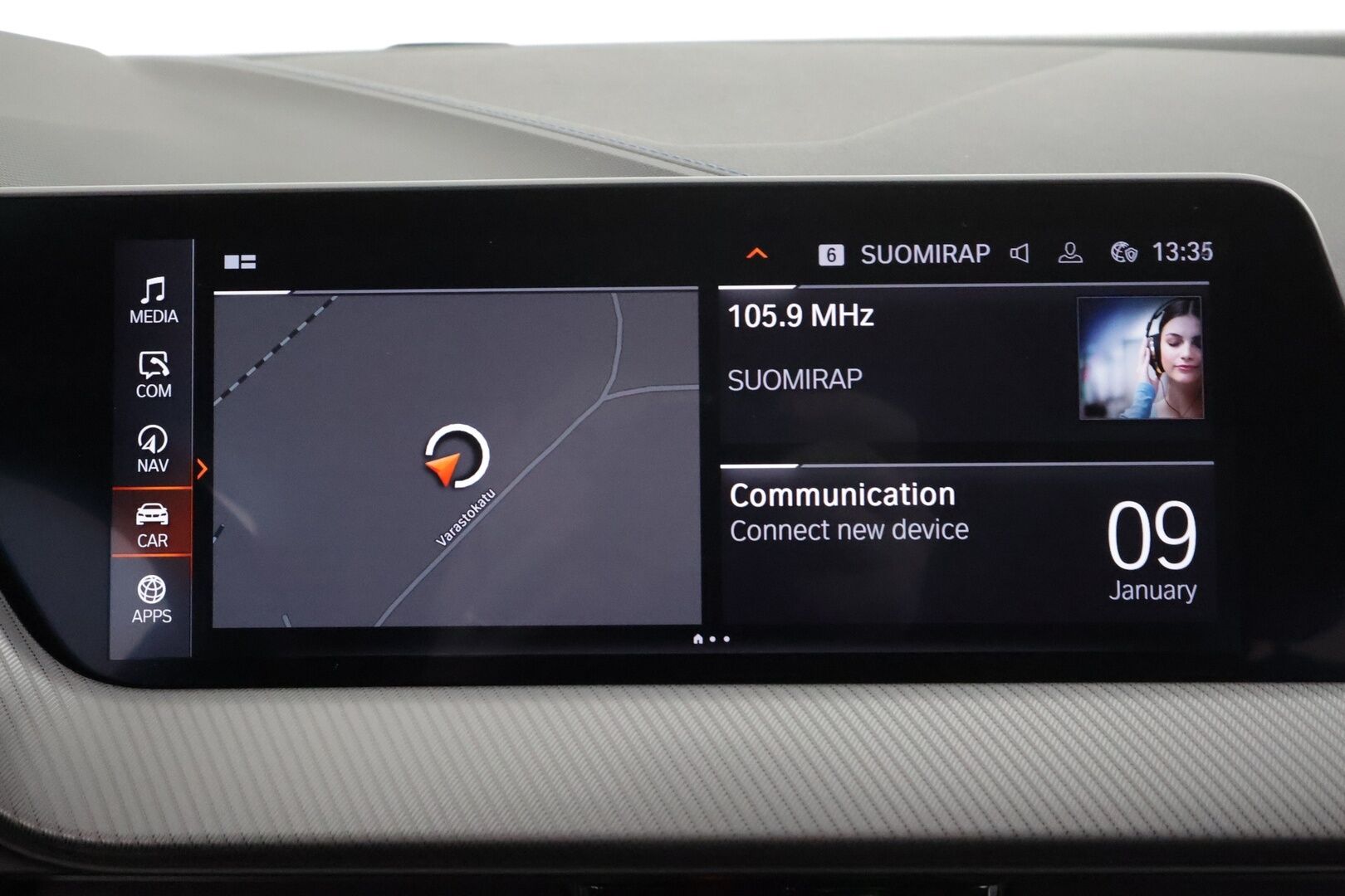 BMW 218 2022 F44 Gran Coupé 218i A Business M Sport * Vakkari / P.kamera / LED / Navi / Koukku / Lohko+Sisä / Puolinahat * - 1.Om Suomi-auto / Kahdet renkaat aluvanteilla / Merkkihuollettu