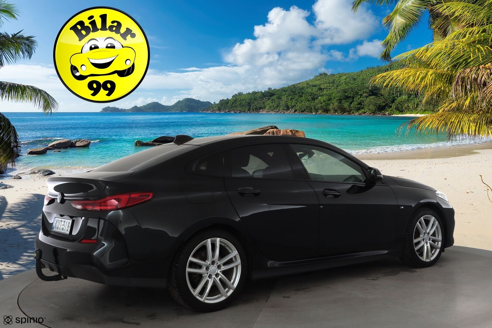 BMW 218 2022 F44 Gran Coupé 218i A Business M Sport * Vakkari / P.kamera / LED / Navi / Koukku / Lohko+Sisä / Puolinahat * - 1.Om Suomi-auto / Kahdet renkaat aluvanteilla / Merkkihuollettu